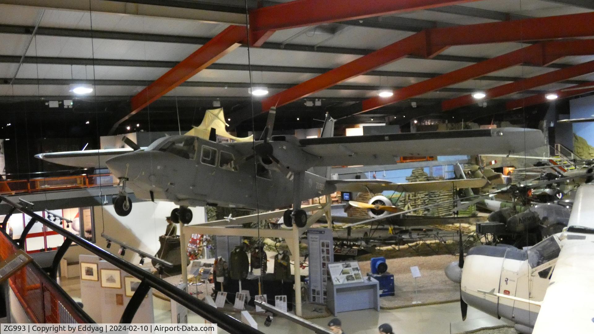 ZG993, 1988 Britten-Norman BN-2T Islander AL1 C/N 2202, Army Flying Museum