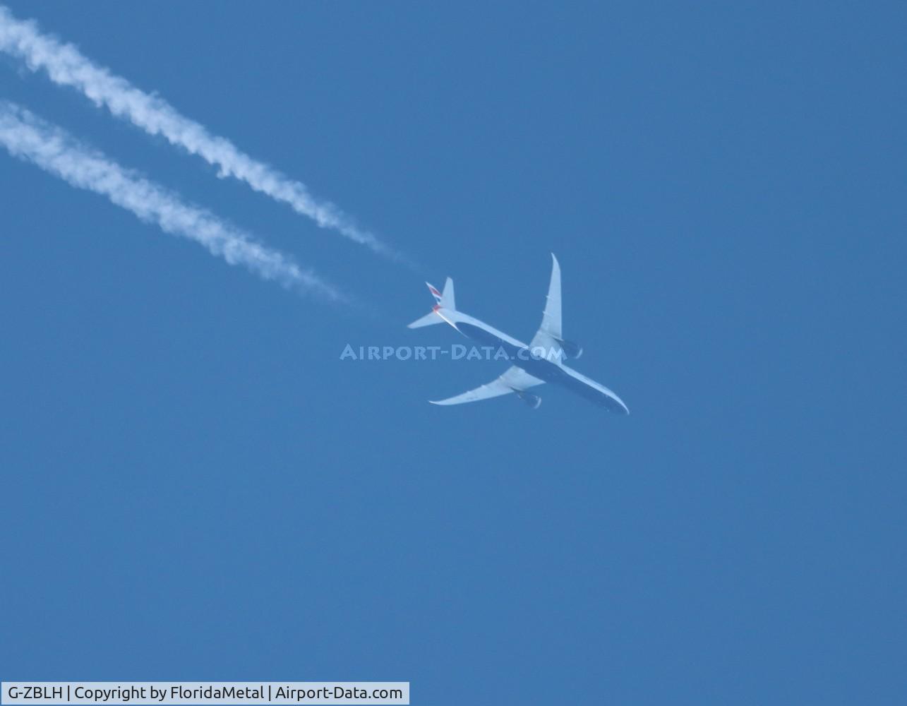 G-ZBLH, 2024 Boeing 787-10 Dreamliner Dreamliner C/N 60634, BAW 78X  zx  ord-lhr in flight over Michigan 