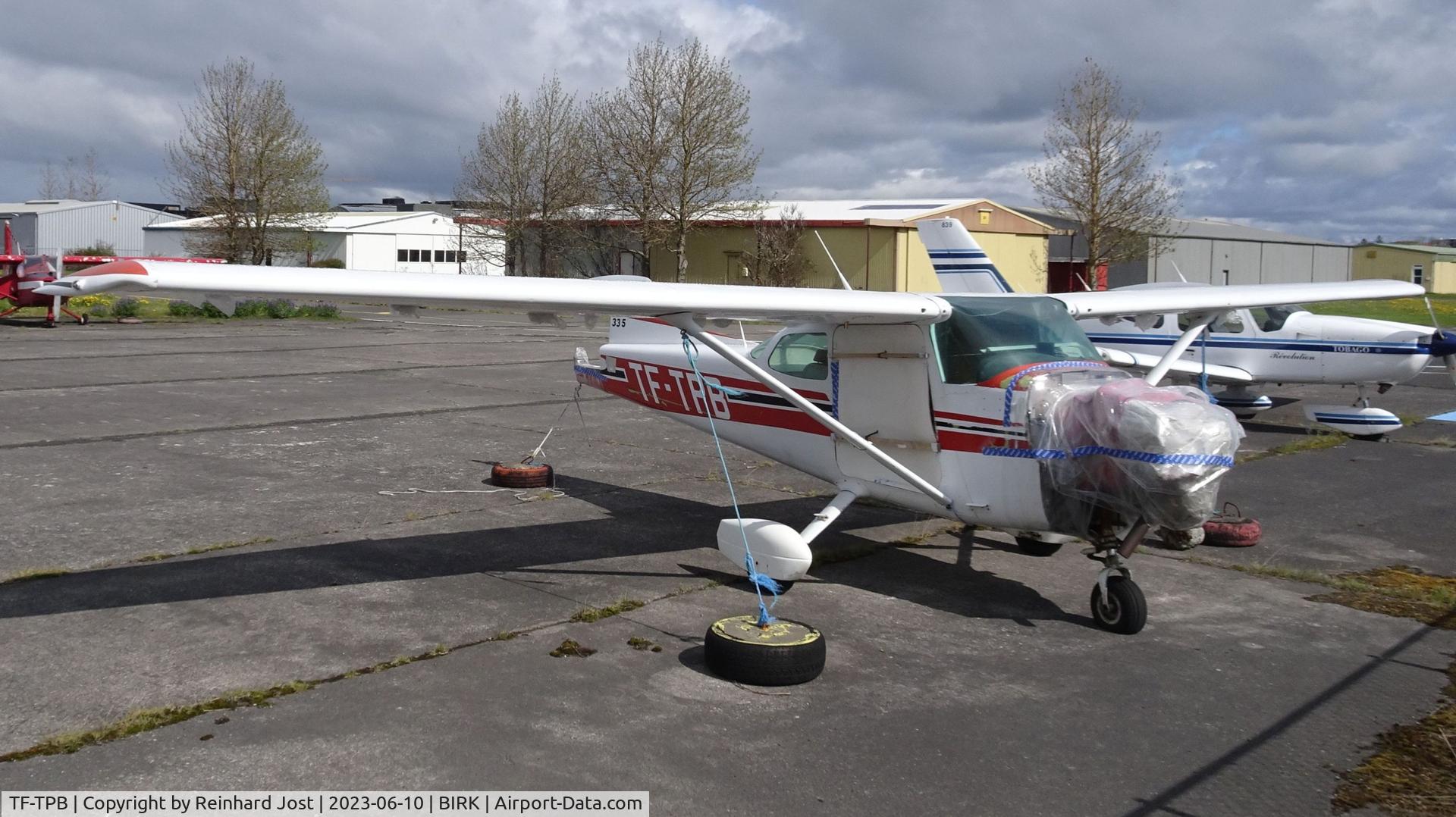 TF-TPB, 1977 Cessna 172M Skyhawk C/N 172-64839, TF-TPB not in real good condition at Reykjavik Domestic Airport