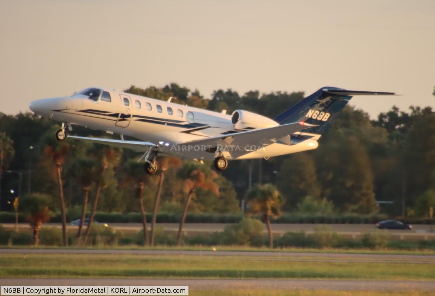 N6BB, 2014 Cessna 525B  Citation CJ3+ C/N 525B0460, C525B zx orl-mco