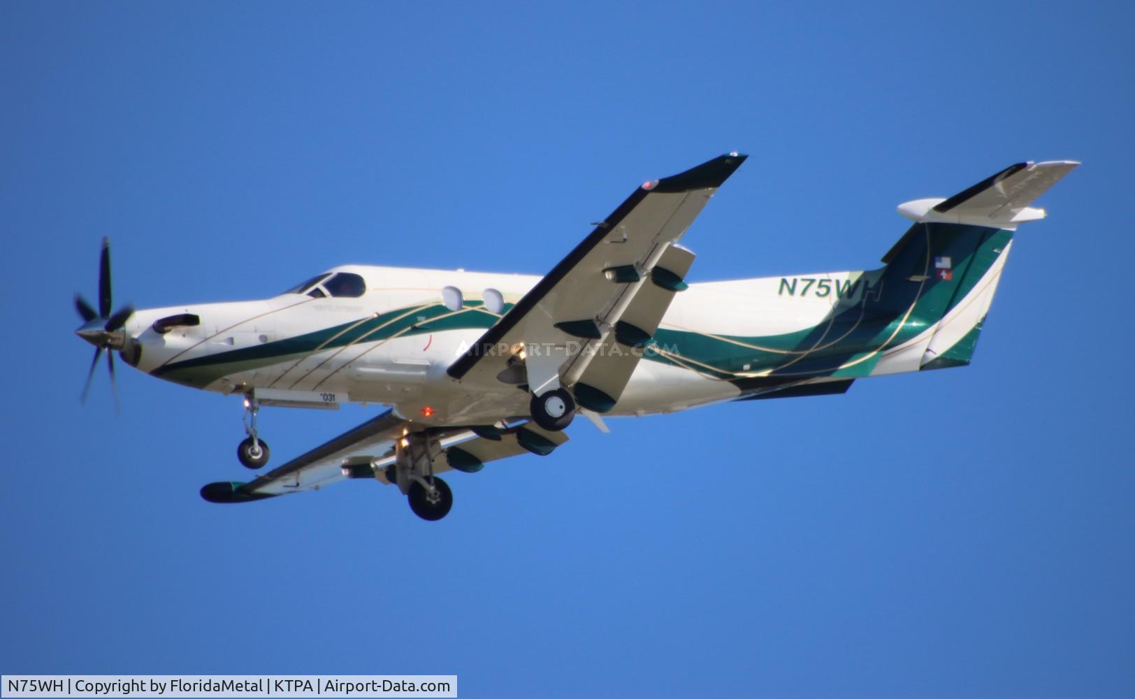 N75WH, 2008 Pilatus PC-12/47E C/N 1031, PC-12 zx  tmb-tpa