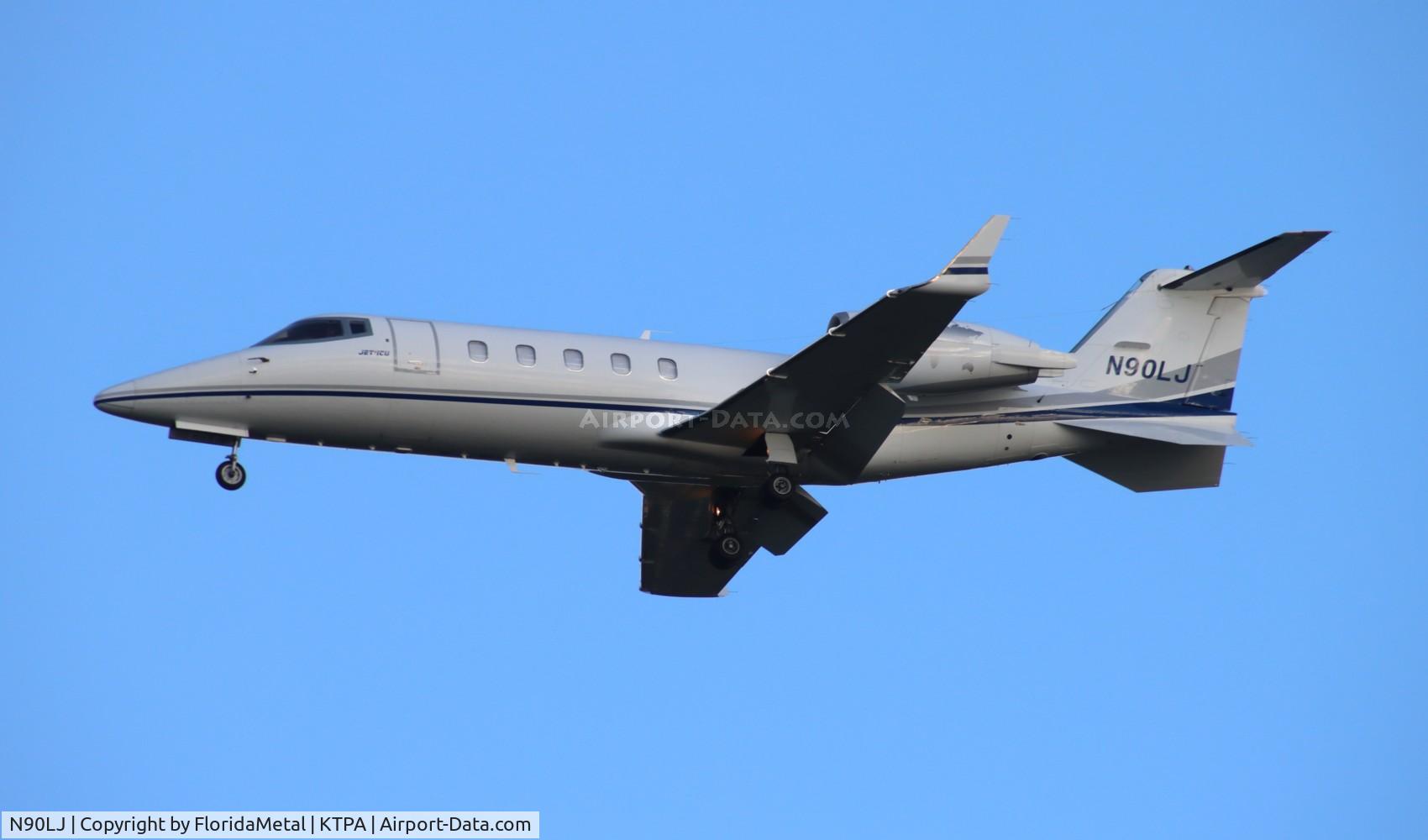 N90LJ, 2005 Learjet 60 C/N 287, Lear 60 zx taz-tpa