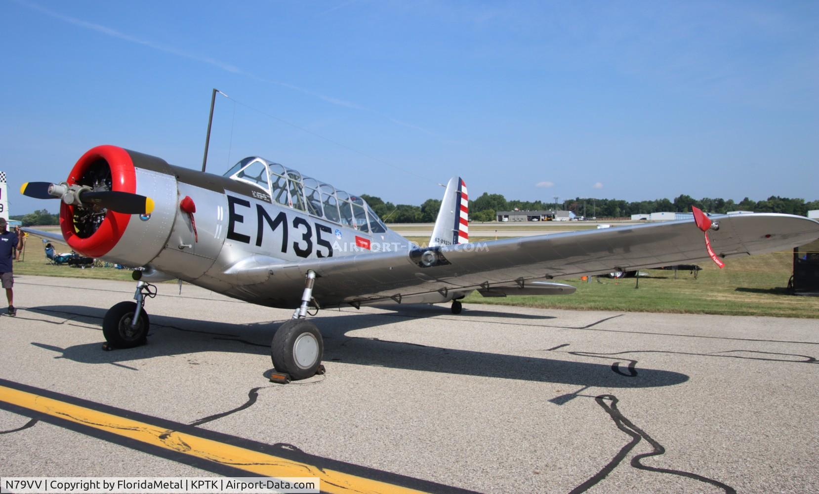 N79VV, 1942 Consolidated Vultee BT-13A C/N 11756, BT-13 zx