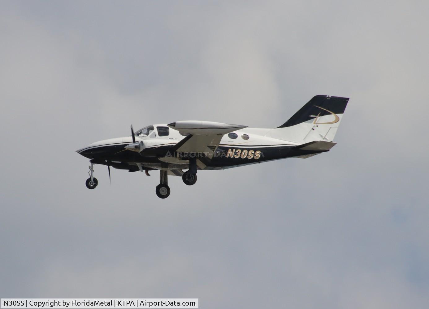 N30SS, 1973 Cessna 414 Chancellor C/N 414-0451, C414 zx csg-tpa