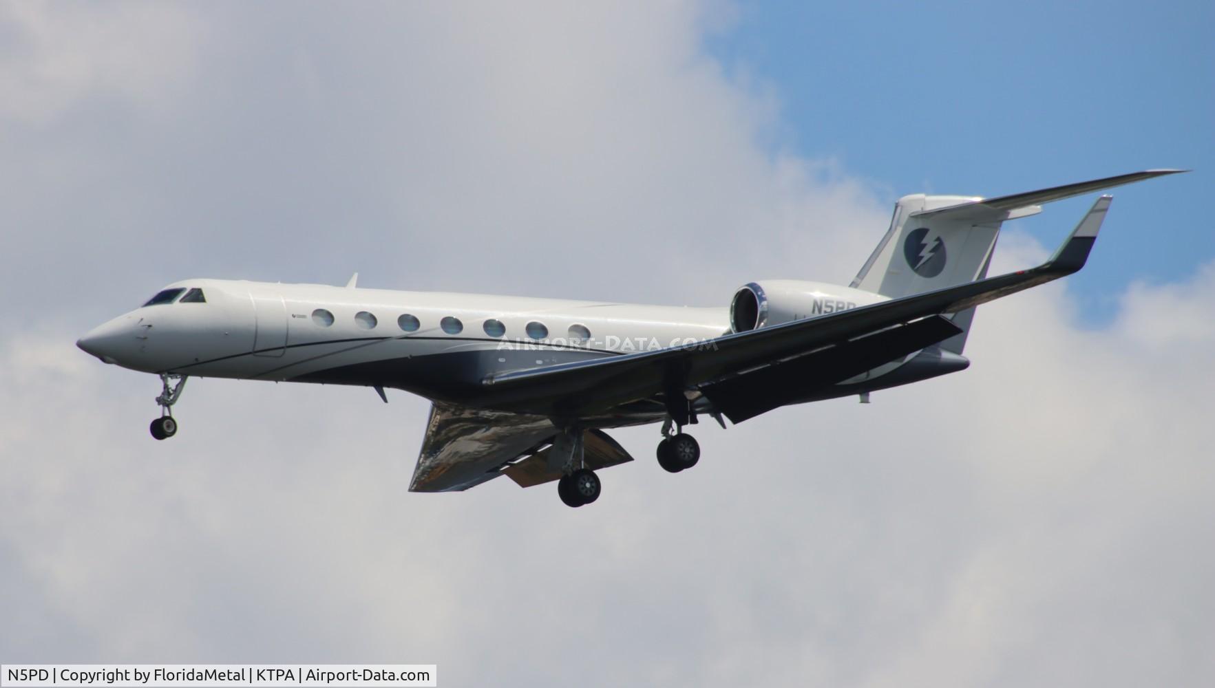 N5PD, Gulfstream G550 C/N 5410, G550 zx 