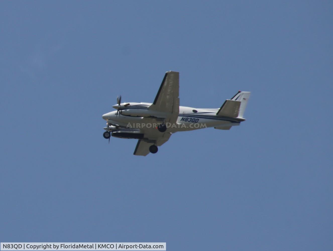 N83QD, Raytheon C90GT King Air C/N LJ-1766, KingAir C90 zx vdf-mco