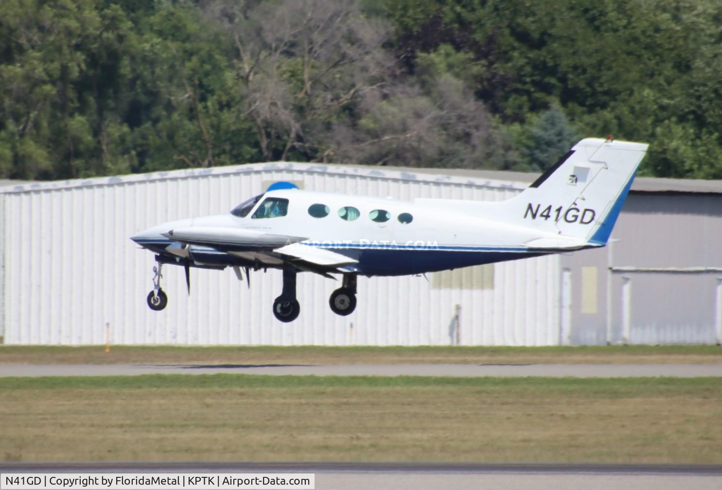 N41GD, 1972 Cessna 401B C/N 401B-0218, Cessna 401 zx 