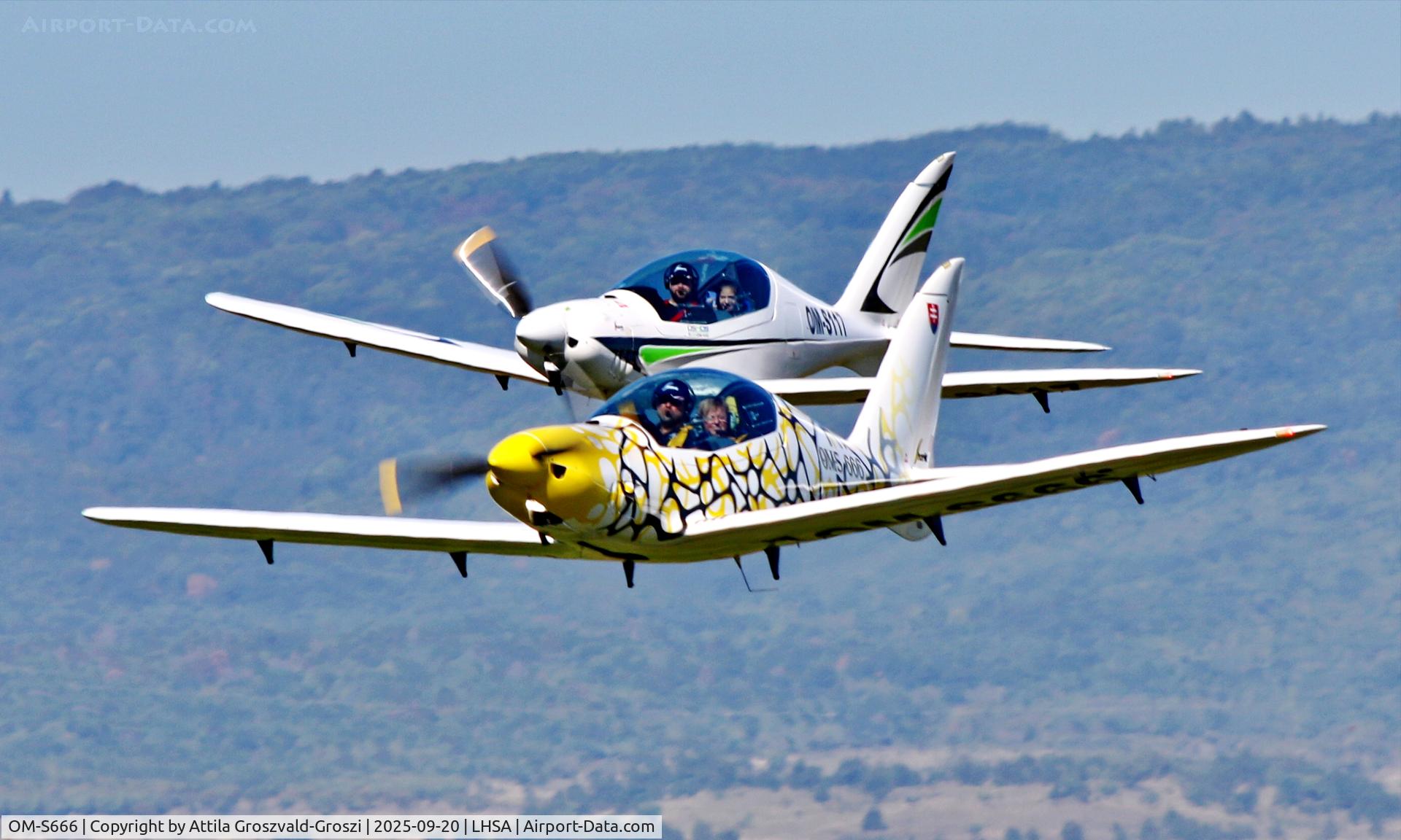 OM-S666, Shark Aero Shark C/N 090, LHSA - Szentkirályszabadja Airport, Hungary