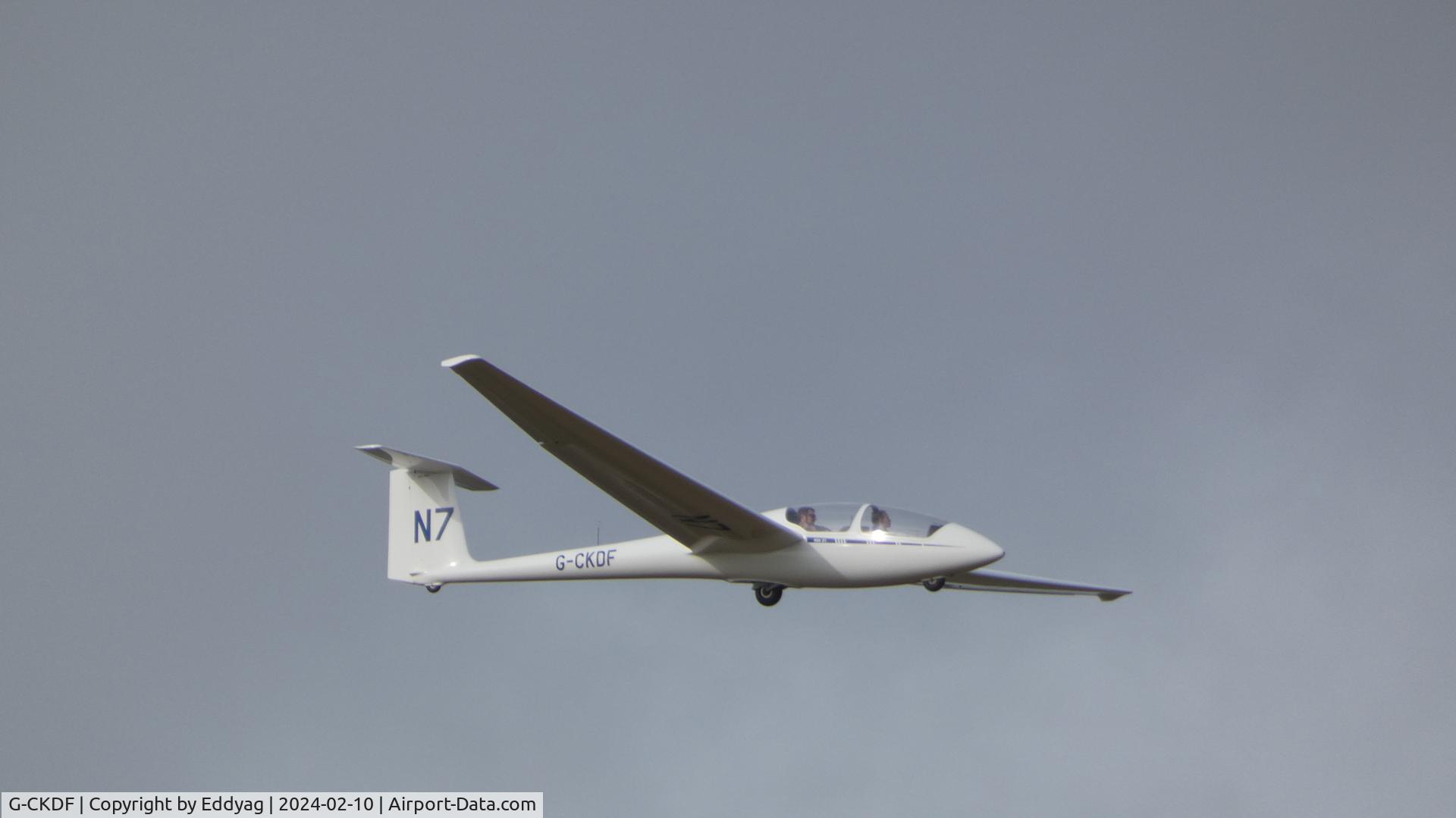 G-CKDF, 1980 Schleicher ASK 21 C/N 21006, Portsmouth Naval Gliding Centre