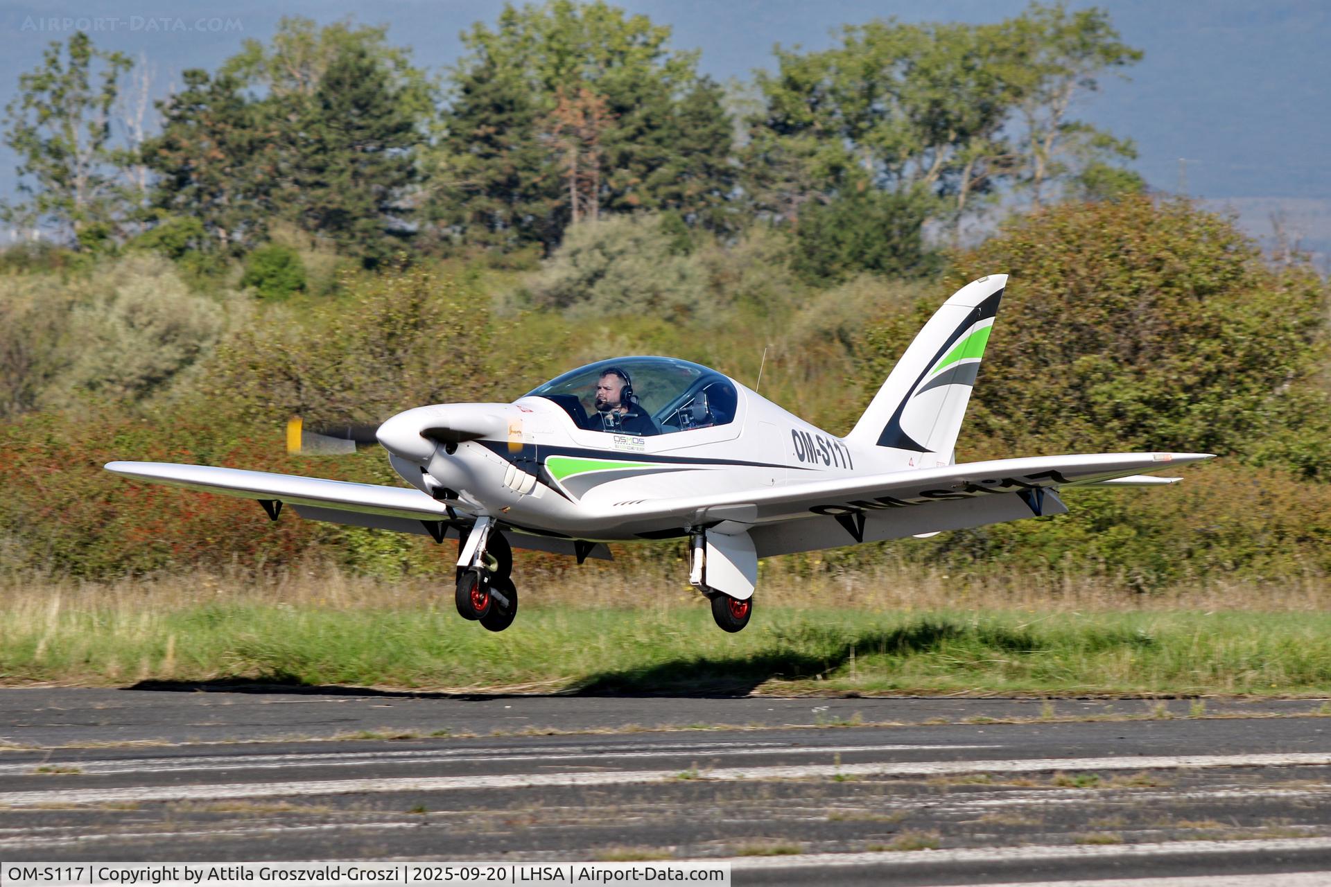 OM-S117, Shark Aero Shark C/N 117, LHSA - Szentkirályszabadja Airport, Hungary