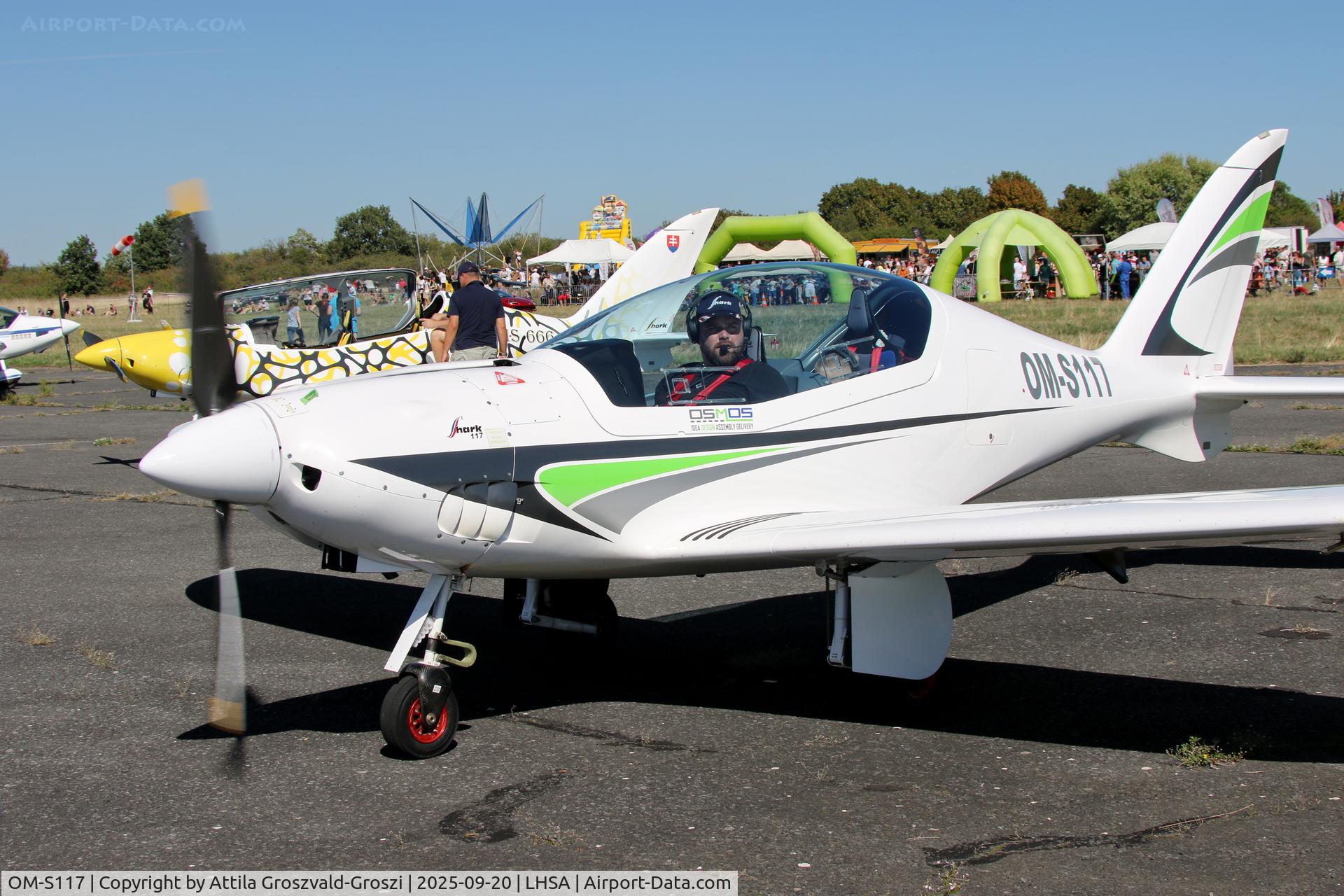 OM-S117, Shark Aero Shark C/N 117, LHSA - Szentkirályszabadja Airport, Hungary