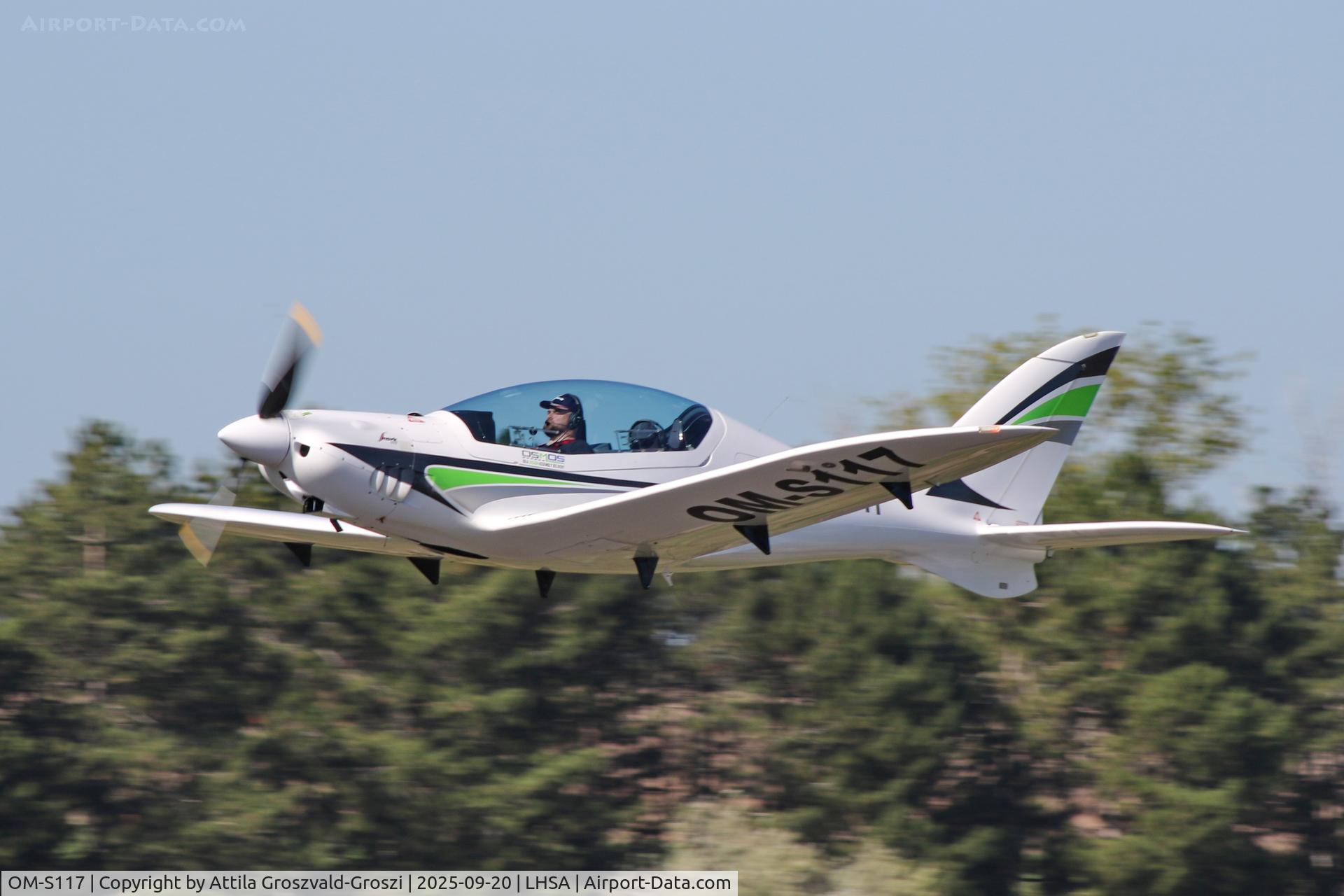 OM-S117, Shark Aero Shark C/N 117, LHSA - Szentkirályszabadja Airport, Hungary