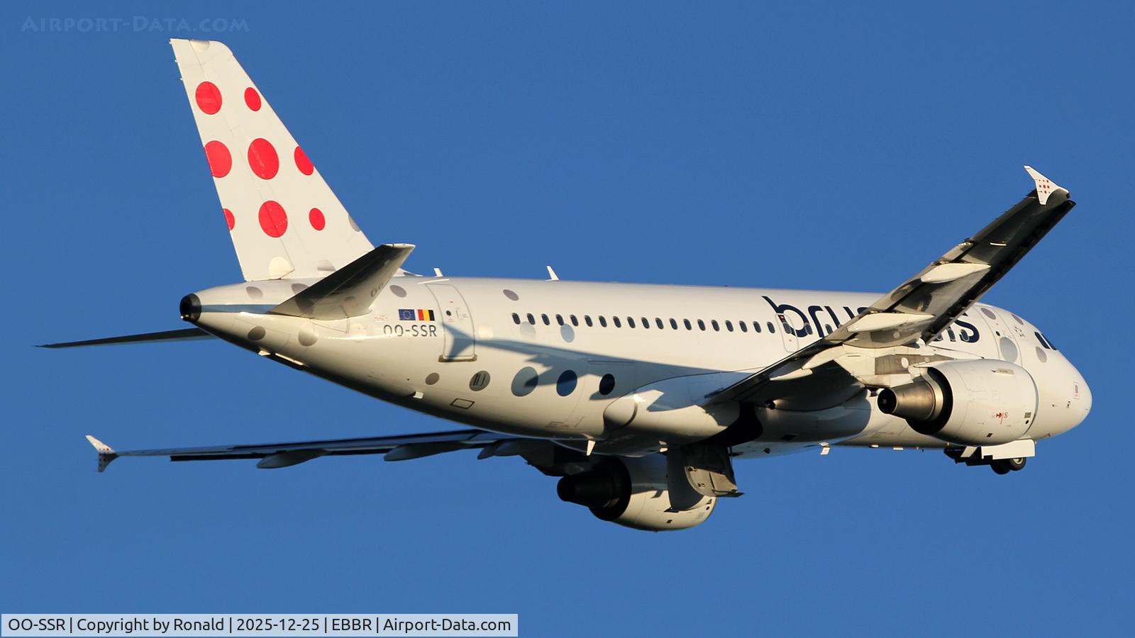 OO-SSR, 2010 Airbus A319-112 C/N 4275, at ebbr