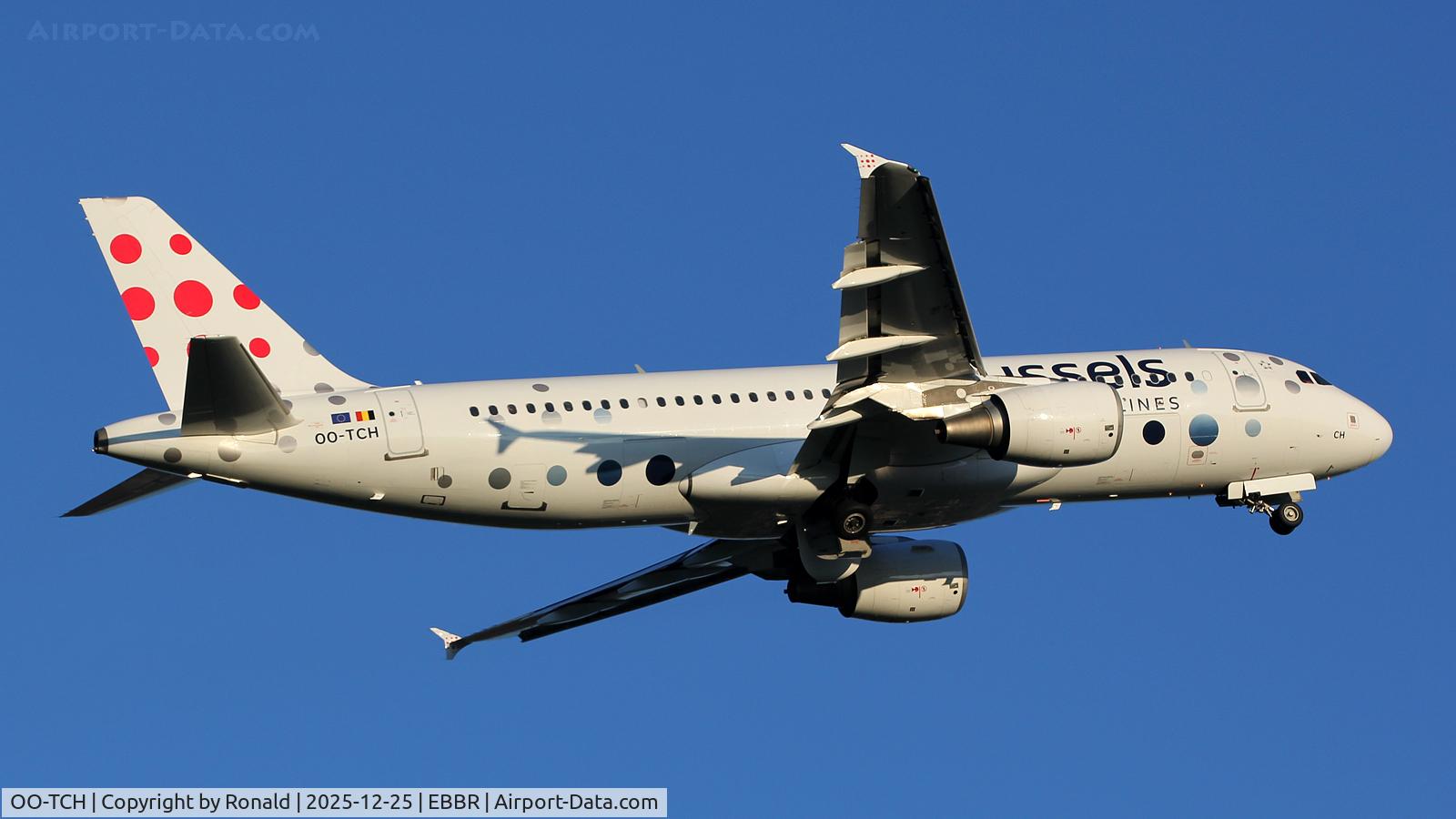 OO-TCH, 2003 Airbus A320-214 C/N 1929, at ebbr