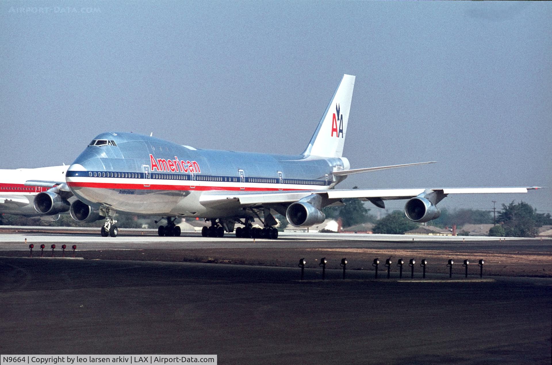 N9664, 1970 Boeing 747-123 C/N 20103, LAX  9.1970