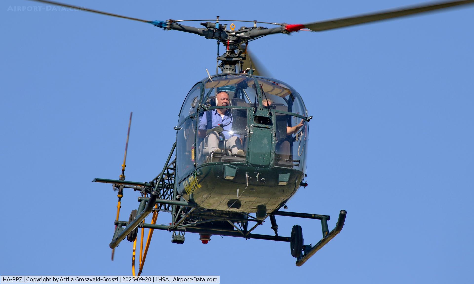 HA-PPZ, 1968 Sud Aviation SA-318C Alouette II Astazou C/N 2032-C656, LHSA - Szentkirályszabadja Airport, Hungary