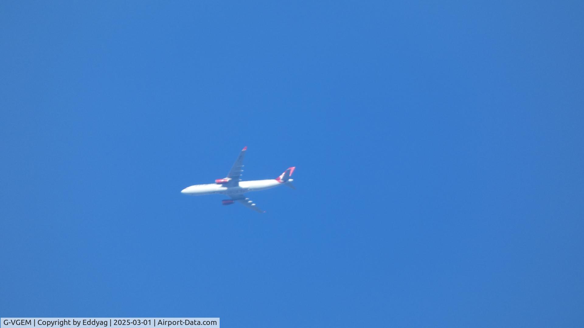 G-VGEM, 2011 Airbus A330-343X C/N 1215, Virgin Atlantic