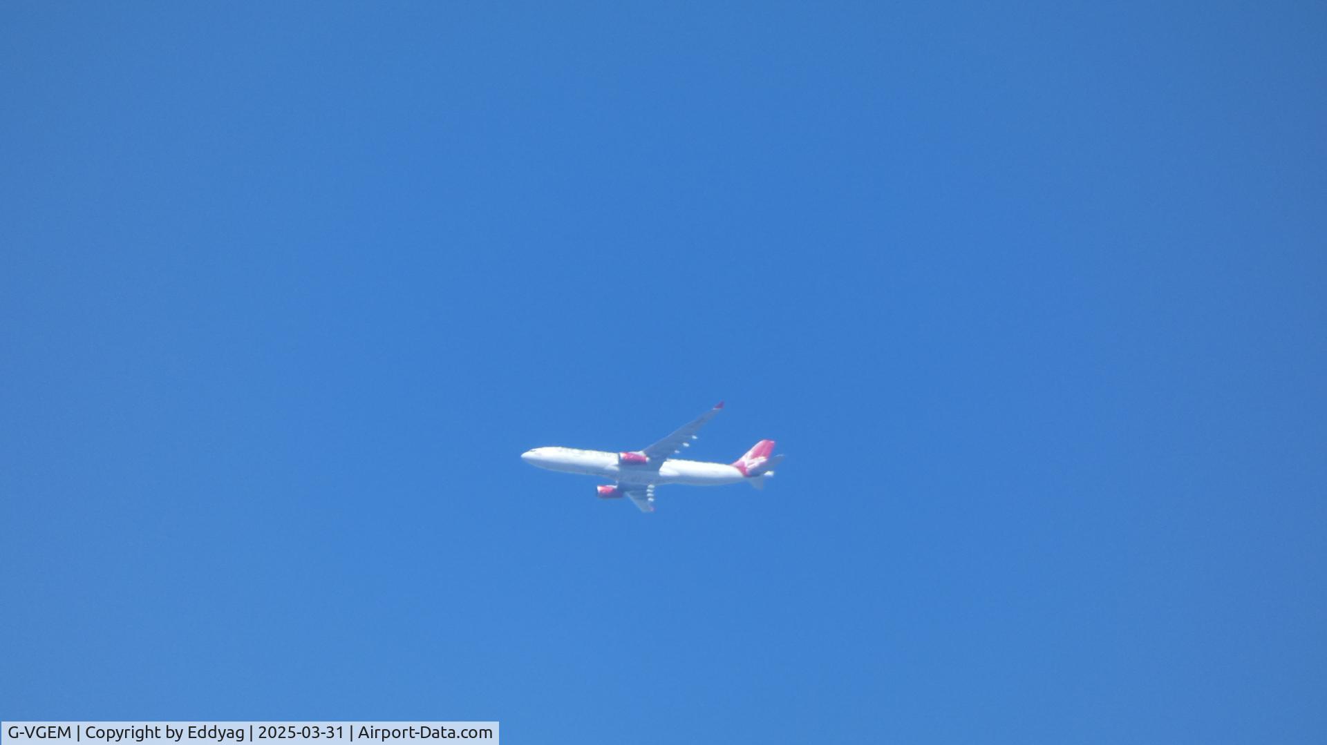 G-VGEM, 2011 Airbus A330-343X C/N 1215, Virgin Atlantic
