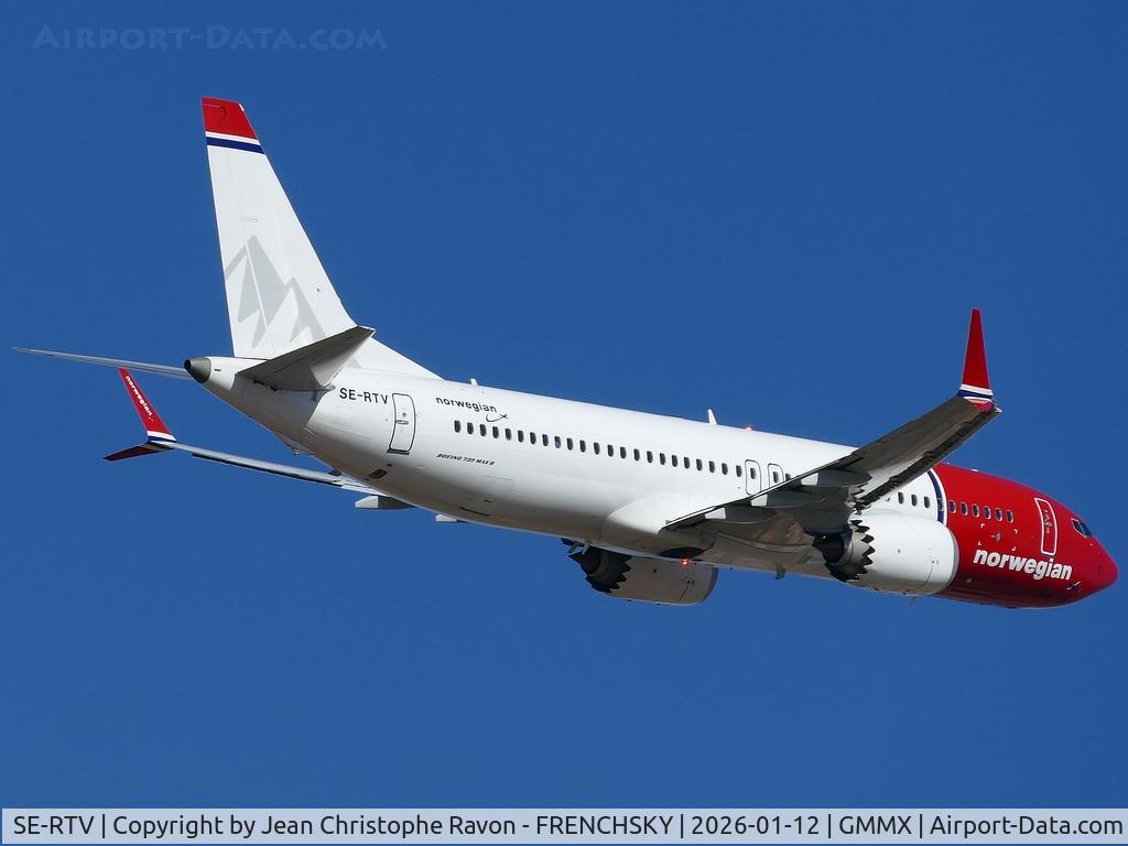 SE-RTV, 2025 Boeing 737-8 MAX C/N 44877, D83407 to Copenhague CPH