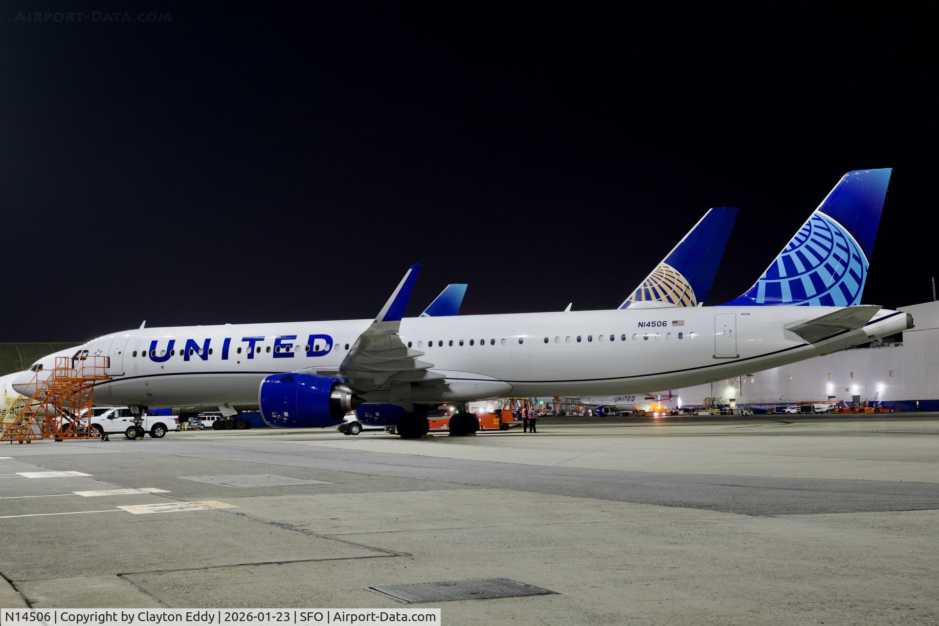 N14506, 2024 Airbus A321- 271NX NEO C/N 11680, SFO 2026