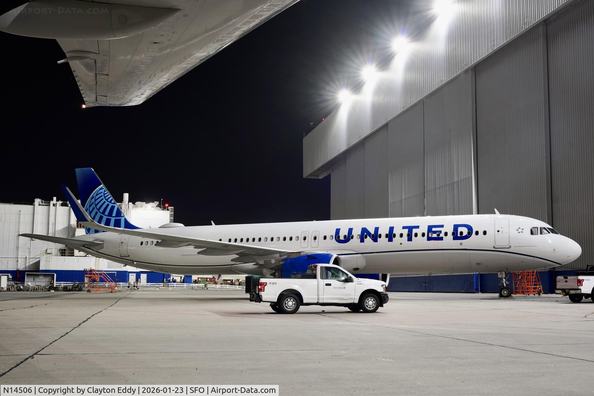 N14506, 2024 Airbus A321- 271NX NEO C/N 11680, SFO 2026