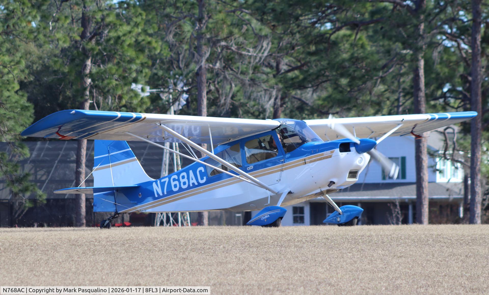 N768AC, 1999 American Champion 7GCBC C/N 1268-99, American Champion 7GCBC