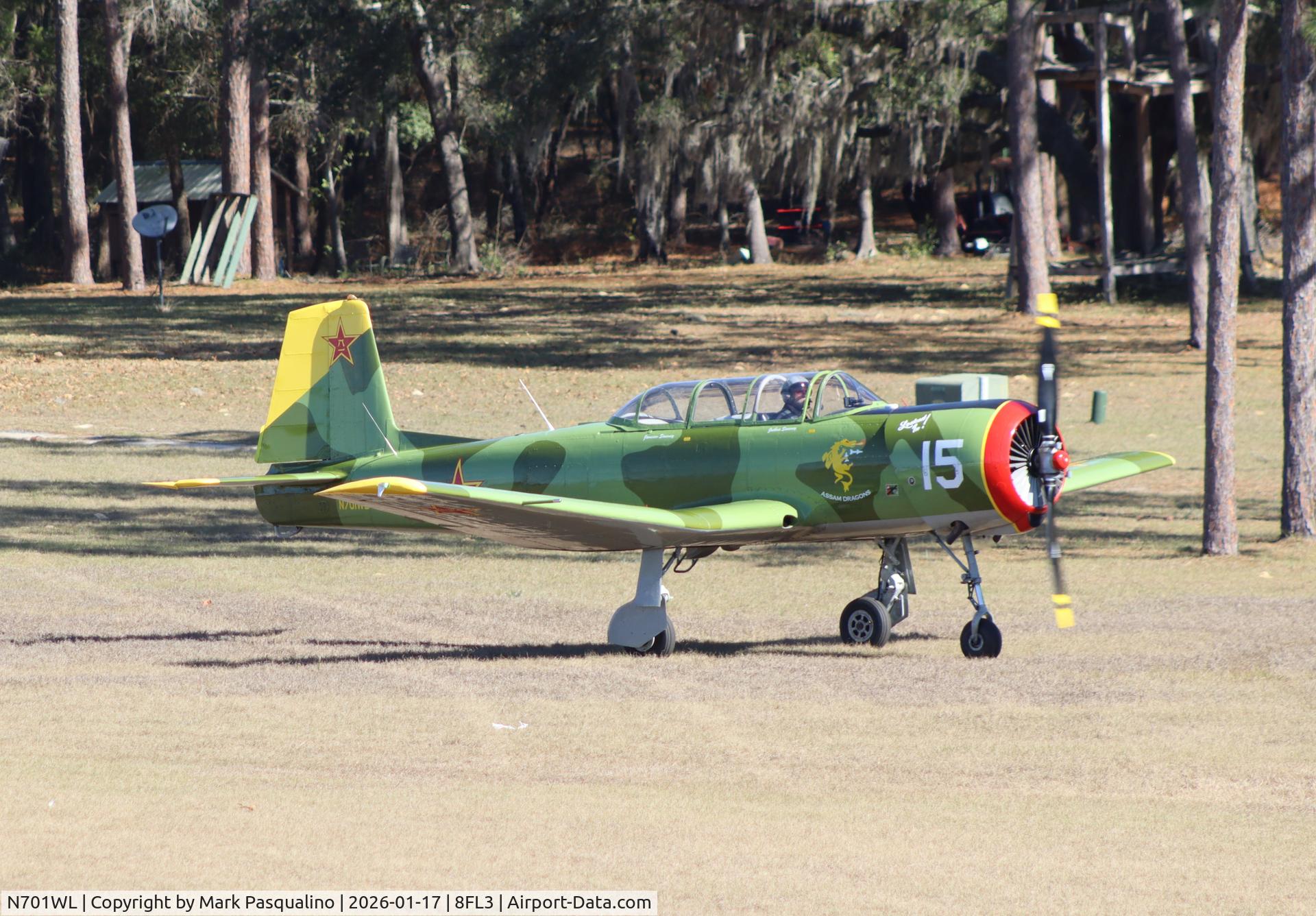 N701WL, 1975 Nanchang CJ-6 C/N 3051215, Nanchang CJ-6