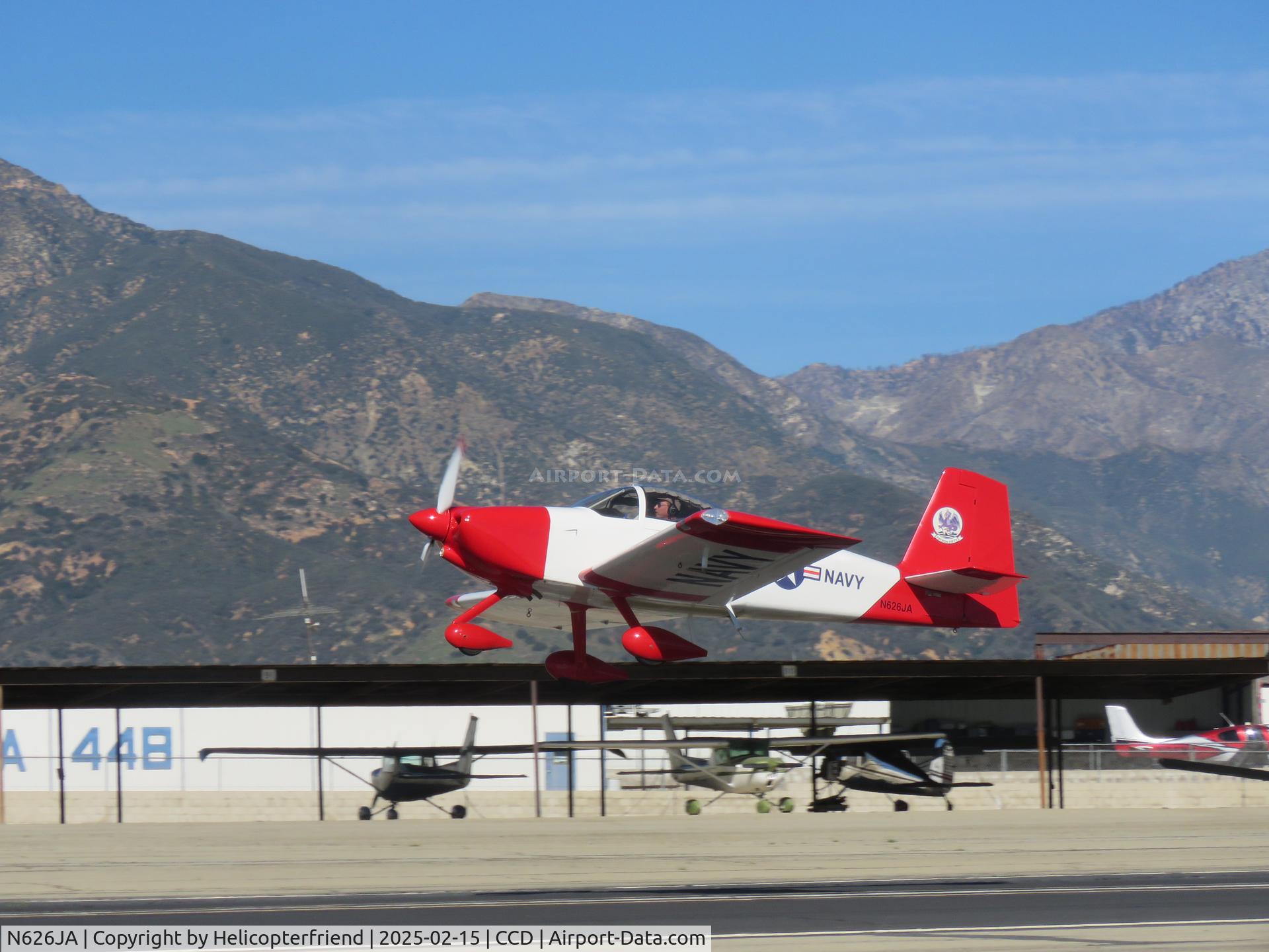 N626JA, 2015 Vans RV-7A C/N 73511, Airborne westbound