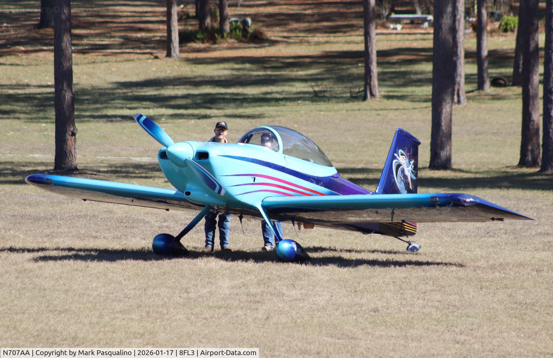 N707AA, 2012 Vans RV-8 C/N 80481, Vans RV-8