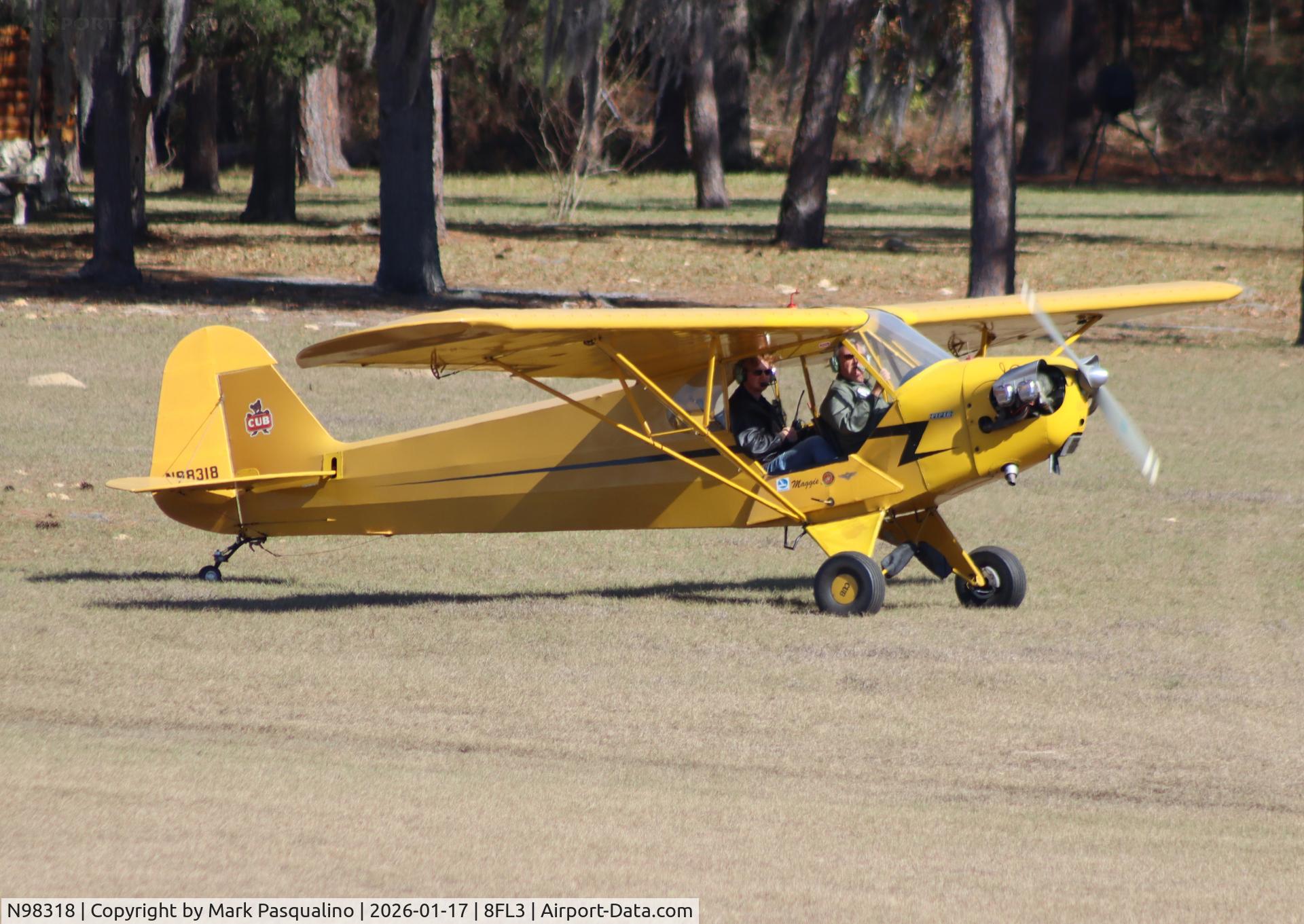 N98318, 1946 Piper J3C-65 Cub C/N 18480, Piper J3C-65