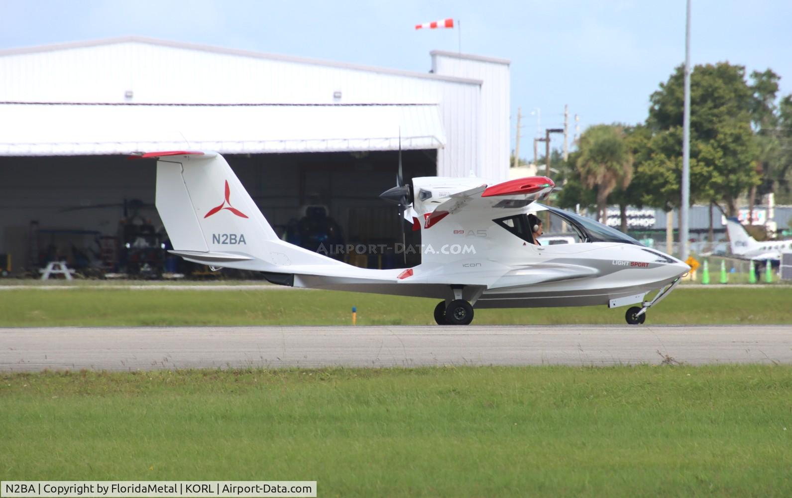 N2BA, 2019 ICON Aircraft A5 C/N 00111, ICON A5 zx