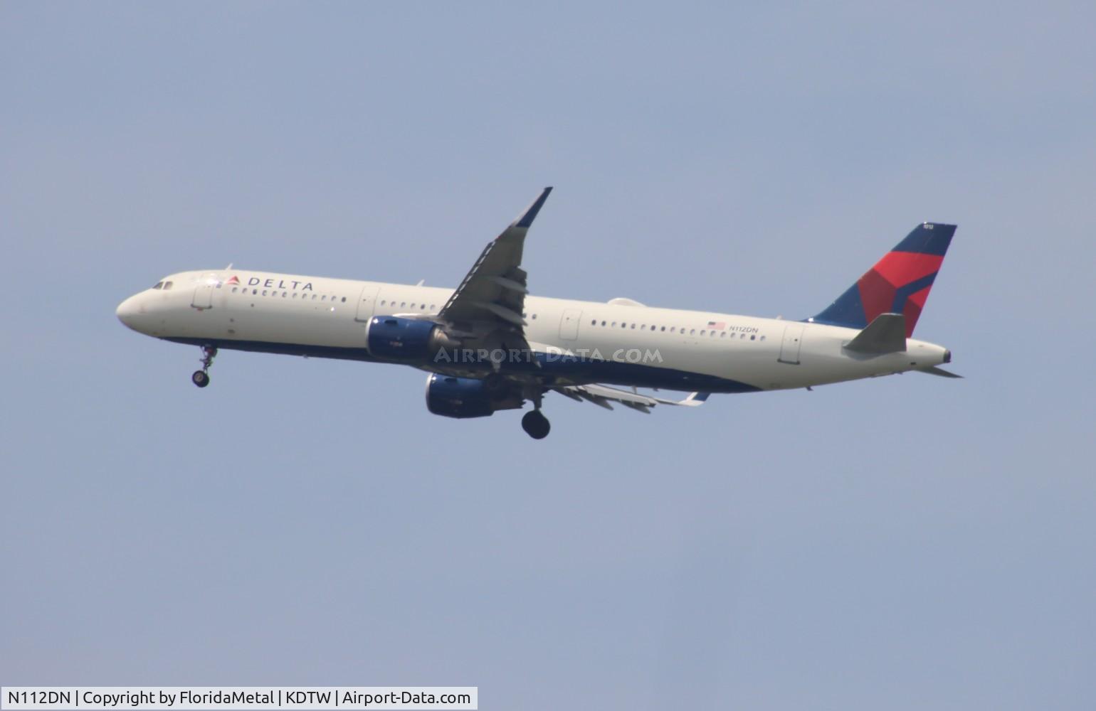 N112DN, 2021 Airbus A321-211 C/N 10085, DAL A321 zx  san-dtw