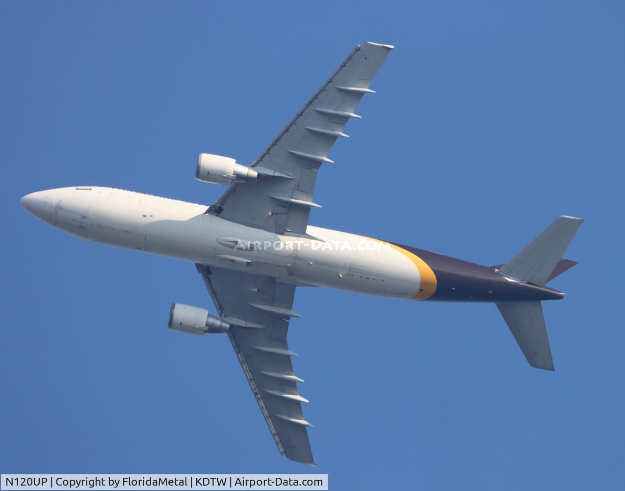 N120UP, 2000 Airbus A300F4-622R C/N 0805, UPS A300 zx sdf-dtw