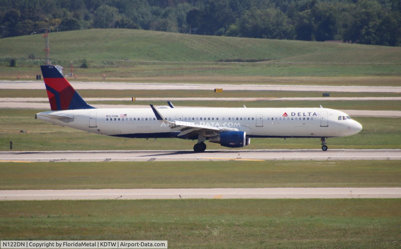 N122DN, 2021 Airbus A321-211 C/N 10183, DAL A321 zx fll-dtw
