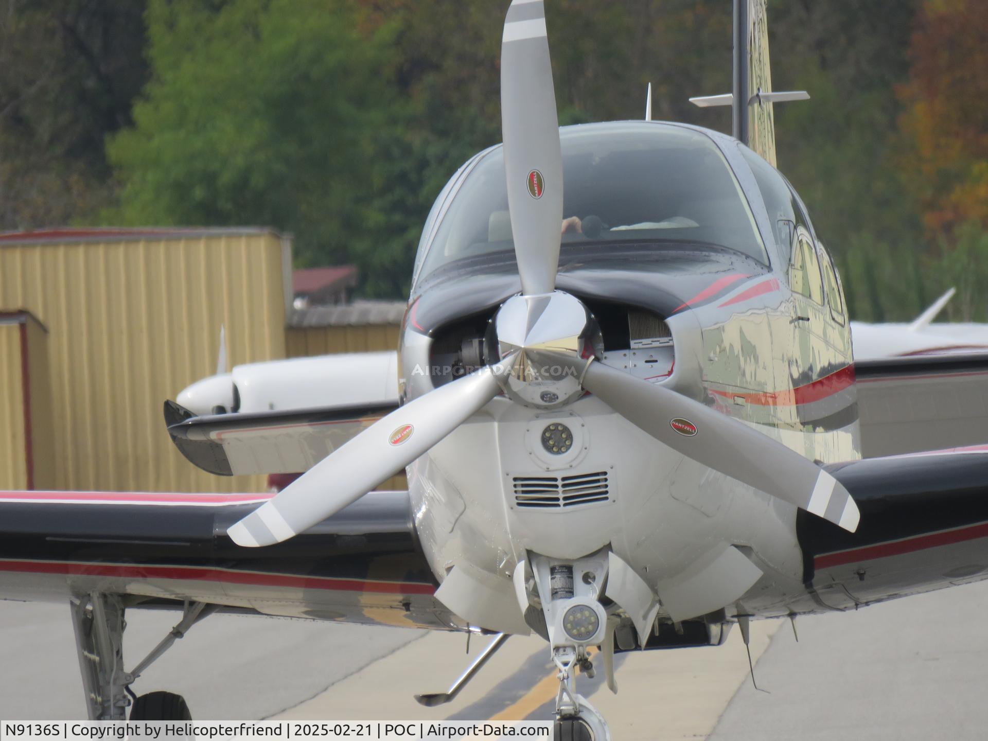 N9136S, 1976 Beech A36 Bonanza 36 C/N E-844, Cont Motor IO-520-BB