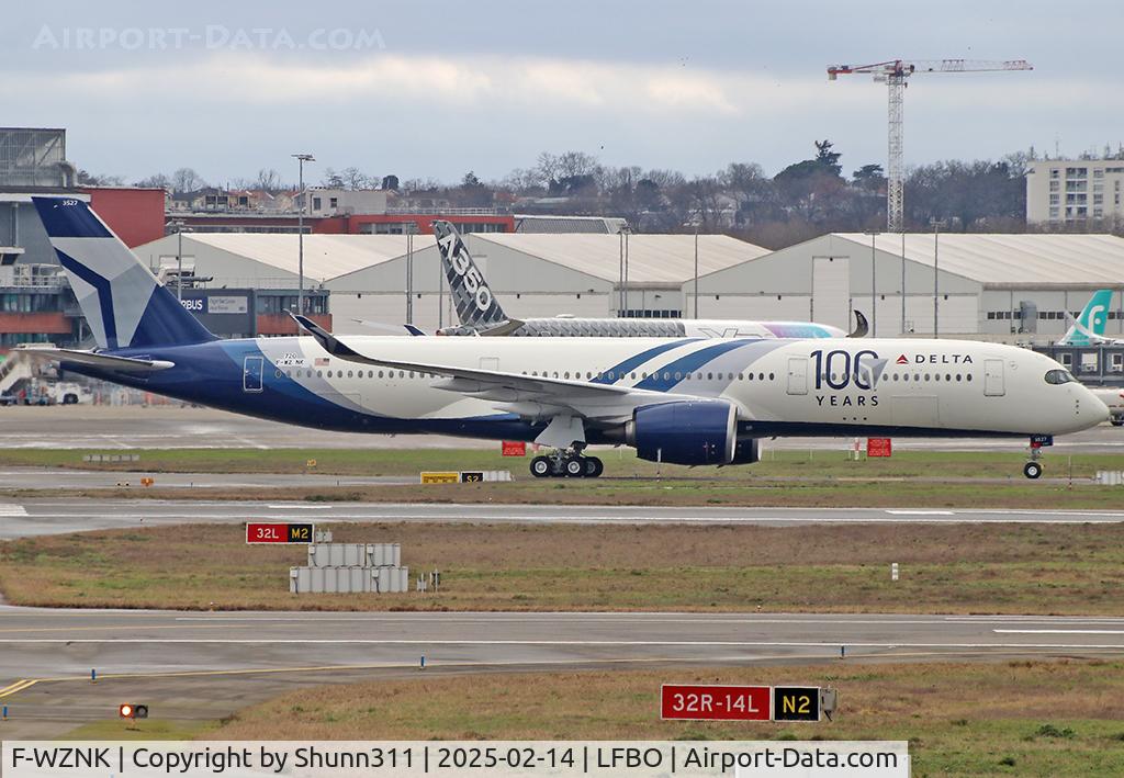 F-WZNK, 2025 Airbus A350-941 C/N 720, C/n 0720 - To be N527DN in '100 Year anniversary' livery