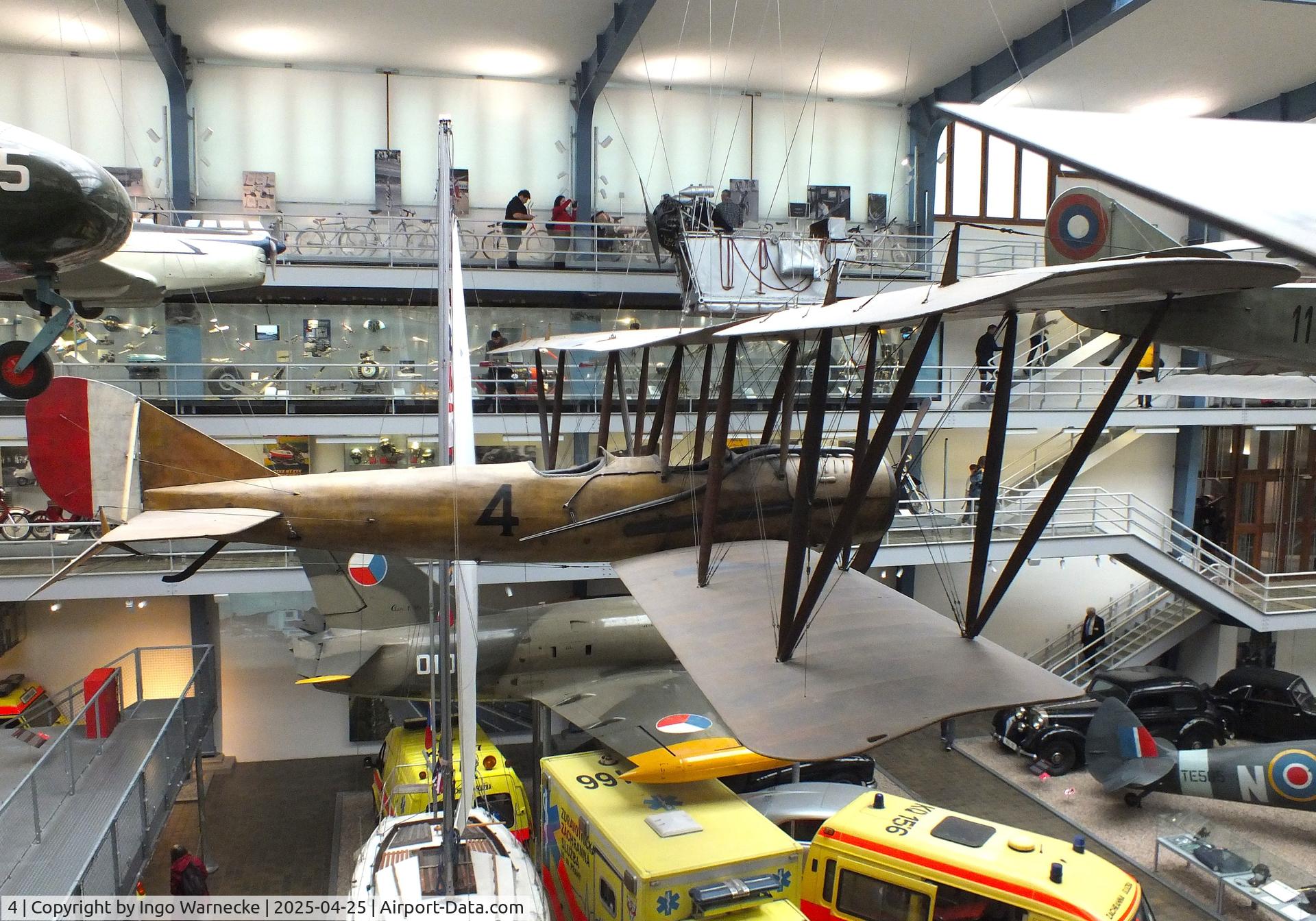 4, 1917 Lowe Willard Fowler L.W.F. V-1 C/N 12893, Lowe Willard Fowler L.W.F. V-1 at the NTM (Narodni Technicke Muzeum / National Technical Museum), Prague