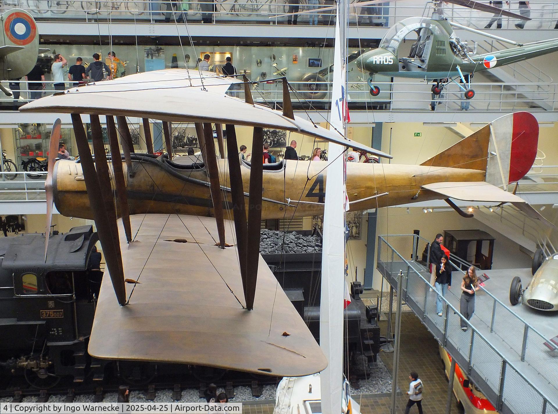 4, 1917 Lowe Willard Fowler L.W.F. V-1 C/N 12893, Lowe Willard Fowler L.W.F. V-1 at the NTM (Narodni Technicke Muzeum / National Technical Museum), Prague