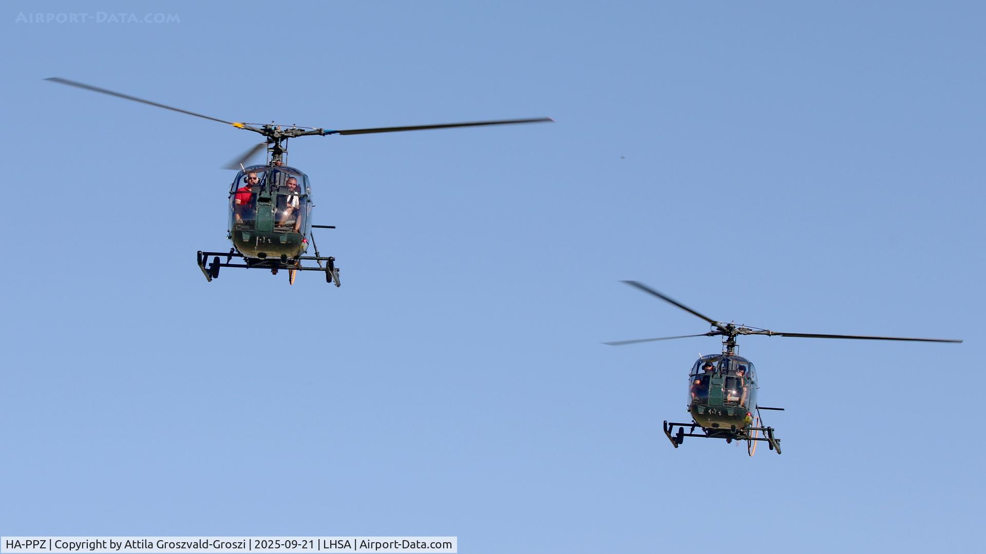 HA-PPZ, 1968 Sud Aviation SA-318C Alouette II Astazou C/N 2032-C656, LHSA - Szentkirályszabadja Airport, Hungary
