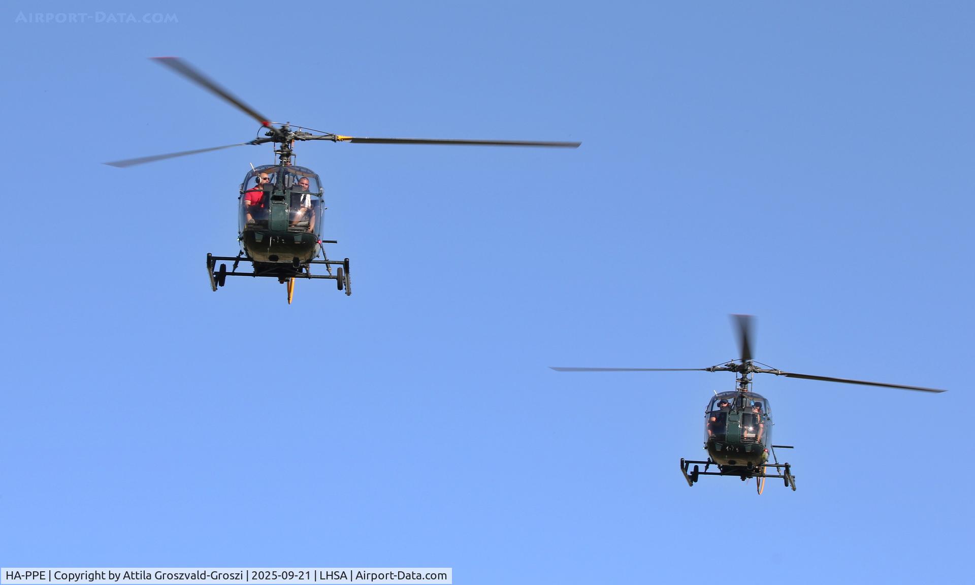 HA-PPE, Sud SA-318C Alouette AST C/N 2046, LHSA - Szentkirályszabadja Airport, Hungary