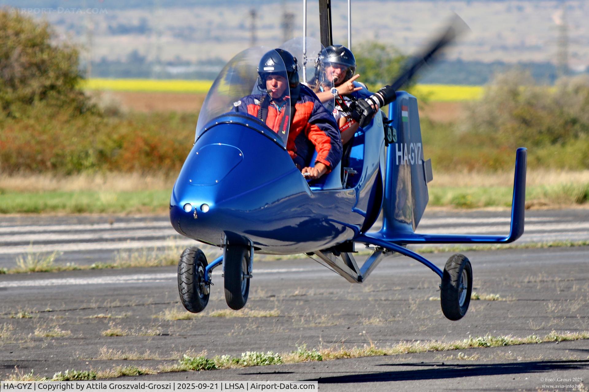 HA-GYZ, 2016 AutoGyro Europe MTOSport C/N M01258, LHSA - Szentkirályszabadja Airport, Hungary