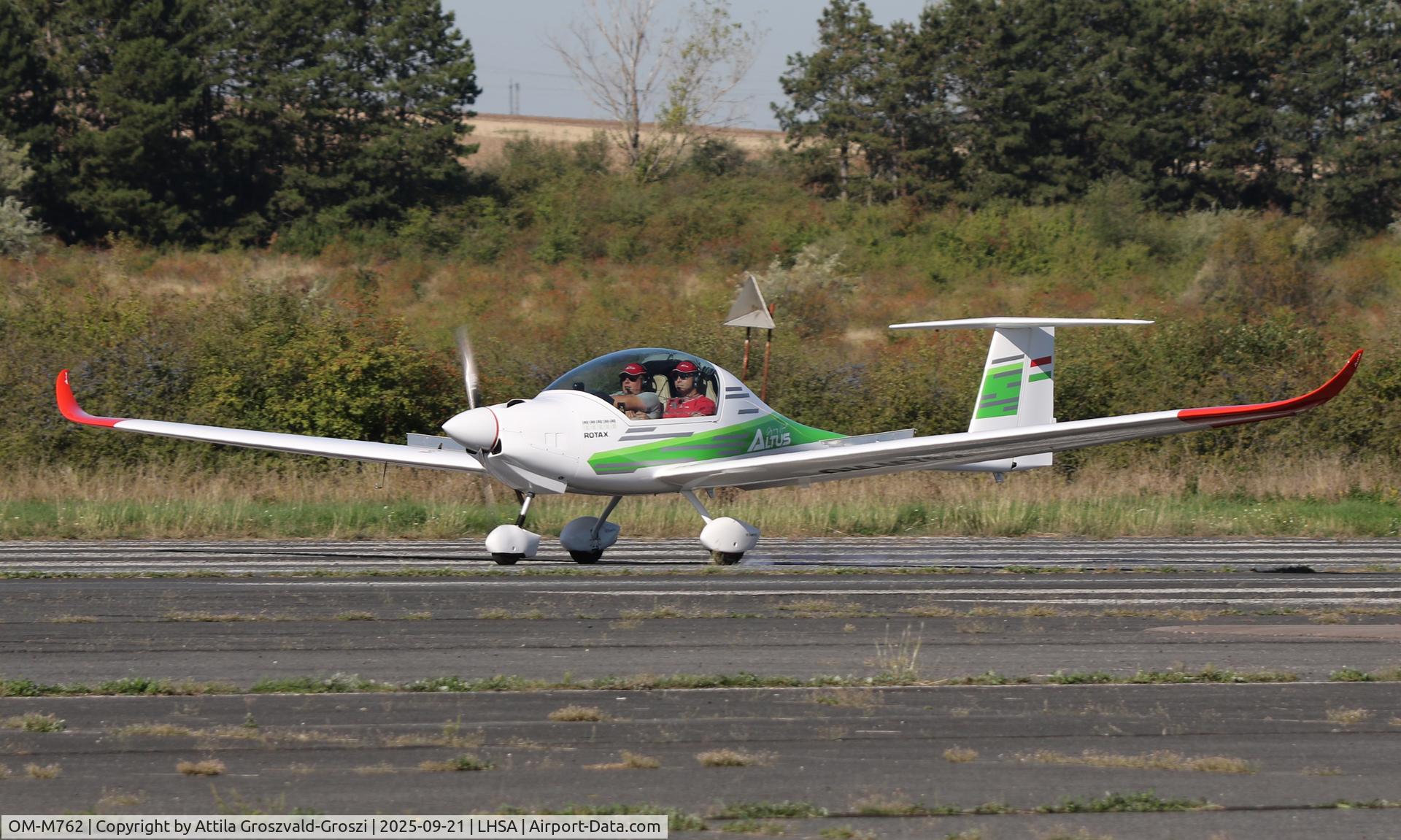 OM-M762, 2025 Altus Aero Altus C/N 003, LHSA - Szentkirályszabadja Airport, Hungary