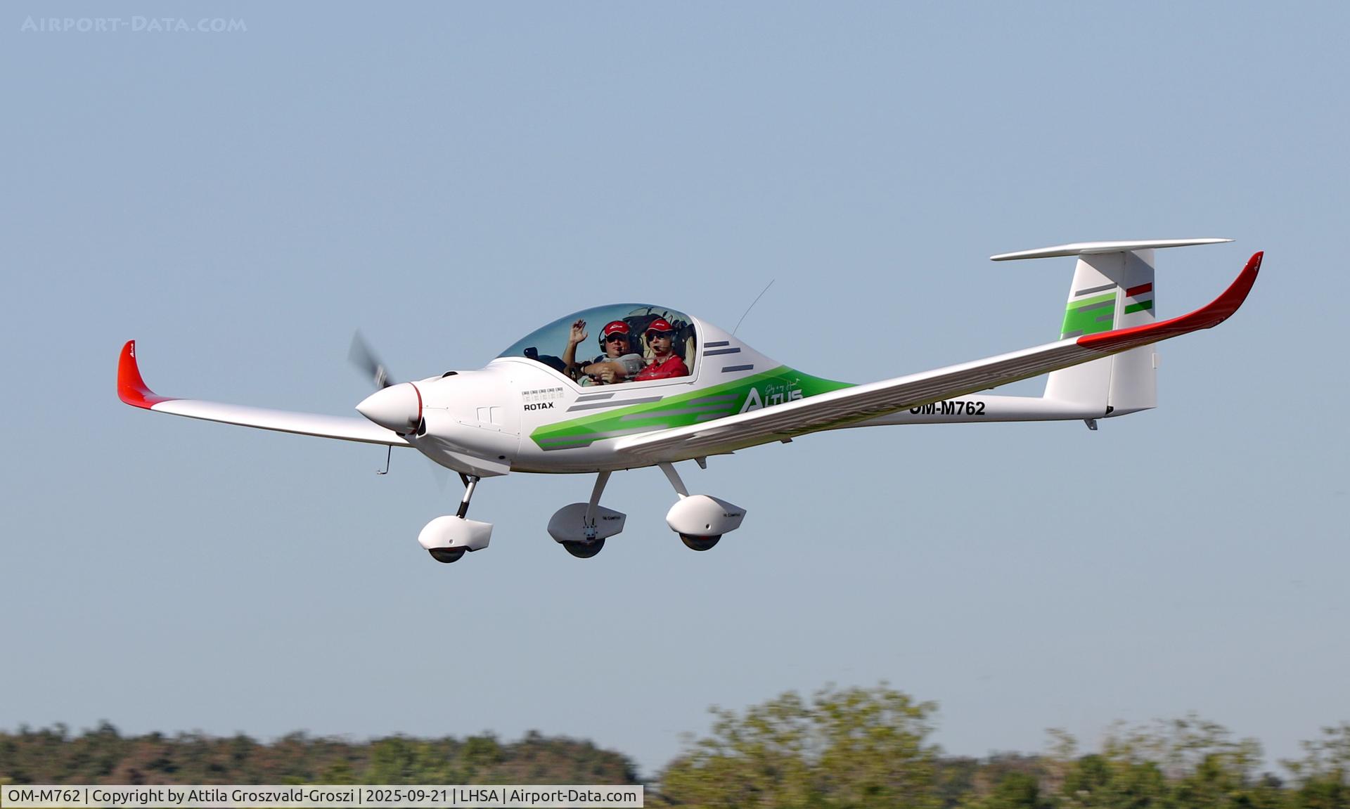 OM-M762, 2025 Altus Aero Altus C/N 003, LHSA - Szentkirályszabadja Airport, Hungary
