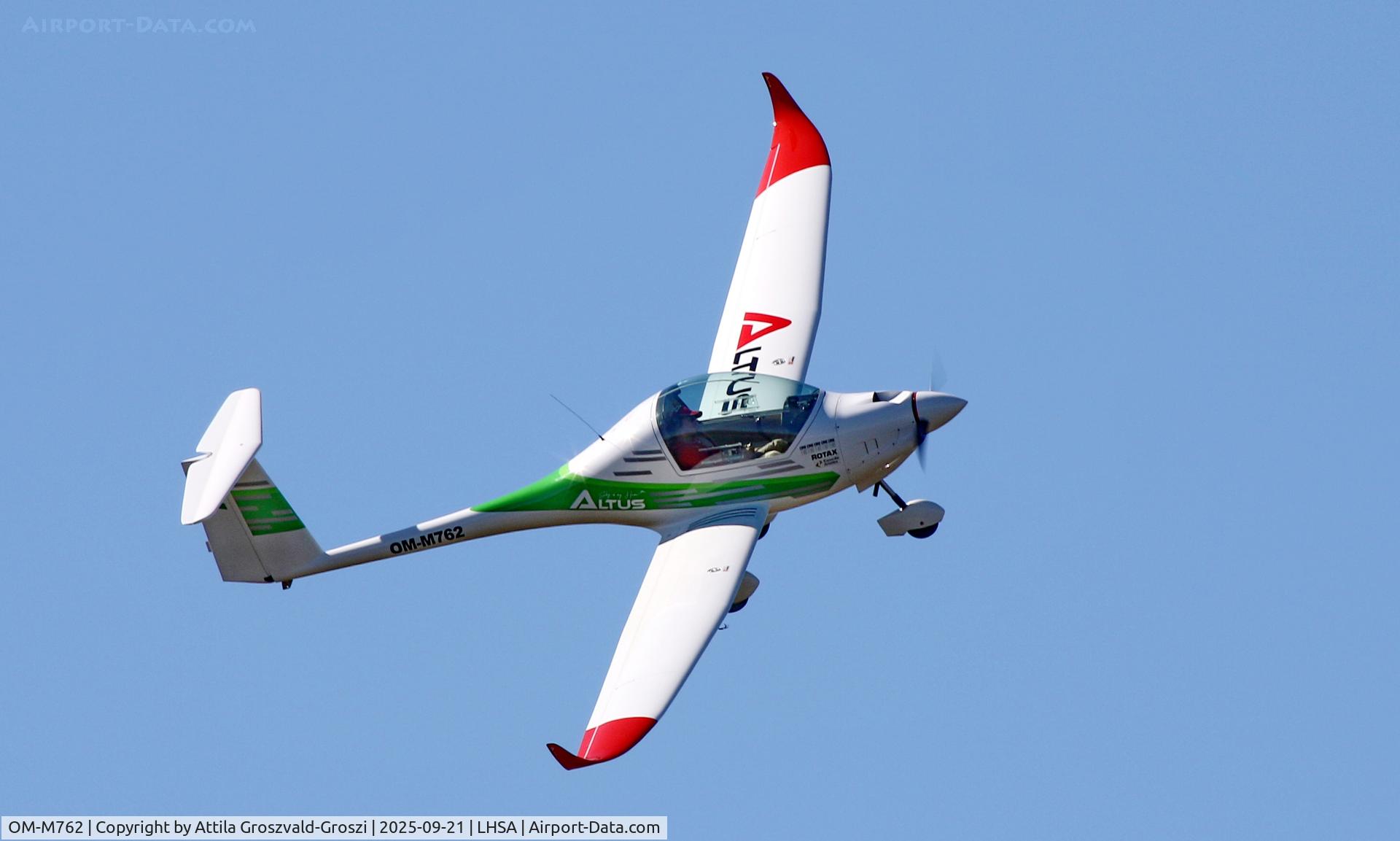 OM-M762, 2025 Altus Aero Altus C/N 003, LHSA - Szentkirályszabadja Airport, Hungary