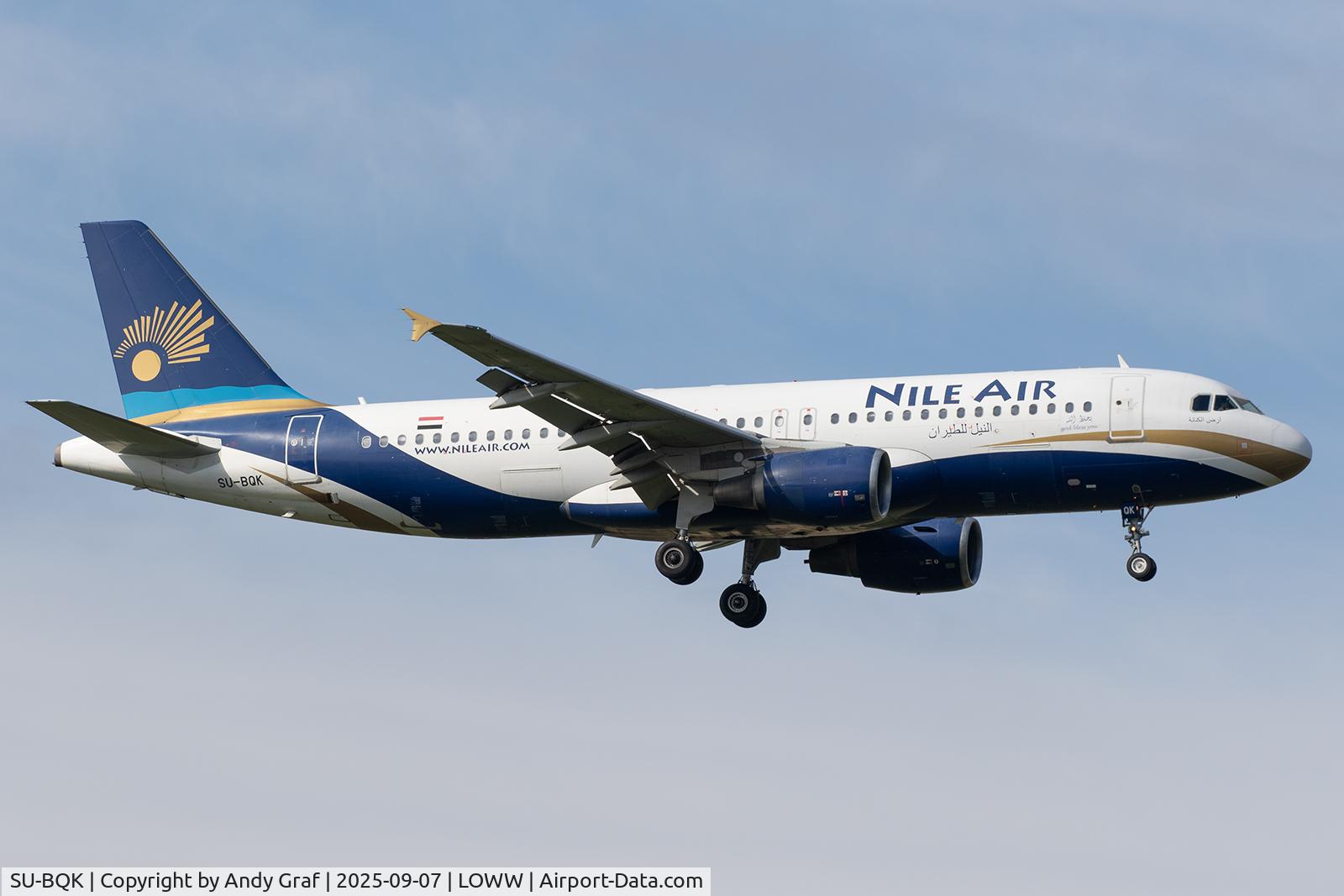 SU-BQK, 2009 Airbus A320-200 C/N 3925, Nile Air A320