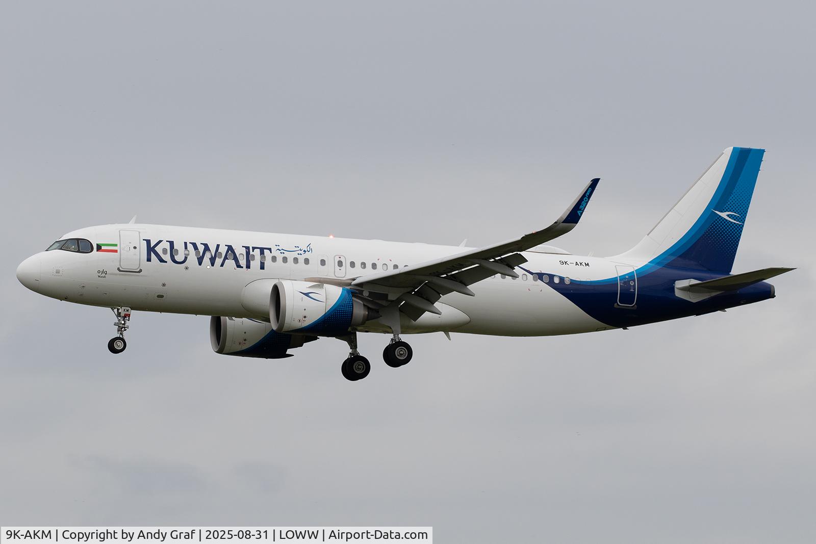 9K-AKM, 2020 Airbus A320neo C/N 9119, Kuwait Airways A320N