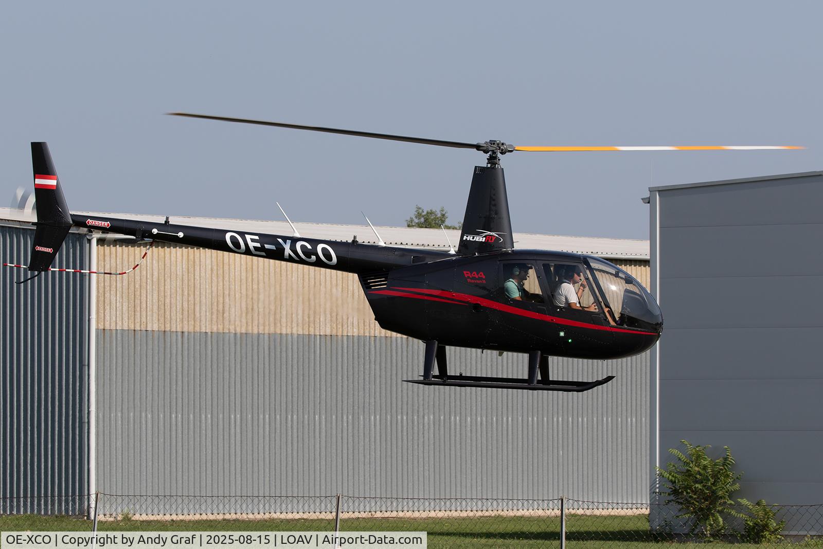 OE-XCO, 2025 Robinson R-44 C/N 14831, Hubifly R44