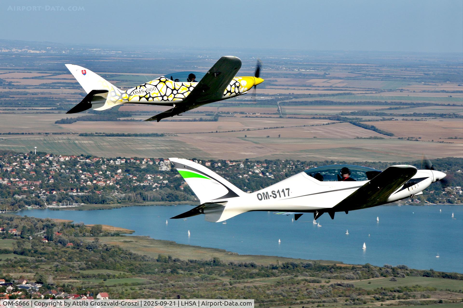 OM-S666, Shark Aero Shark C/N 090, LHSA - Szentkirályszabadja Airport, Hungary