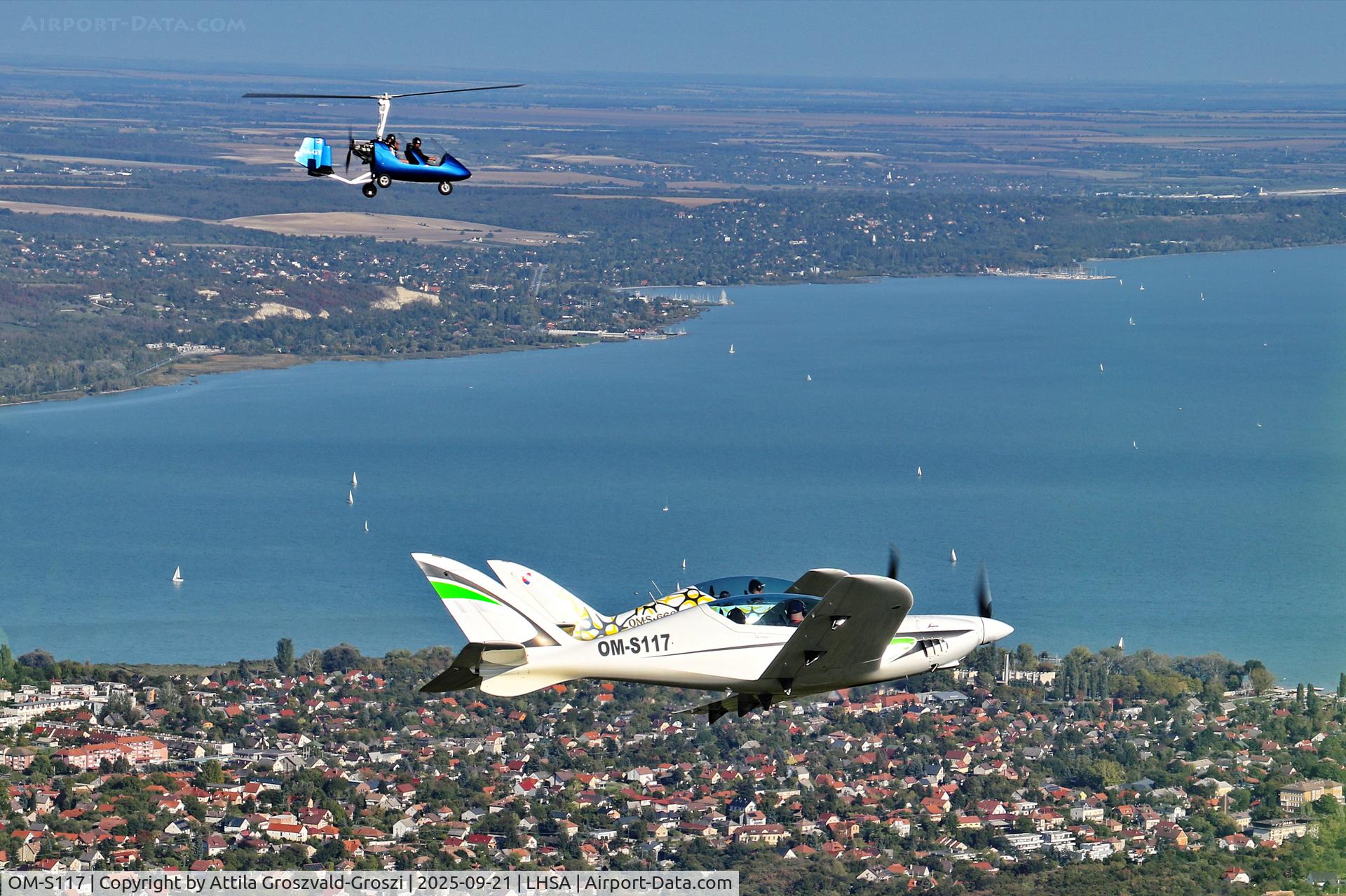 OM-S117, Shark Aero Shark C/N 117, LHSA - Szentkirályszabadja Airport, Hungary