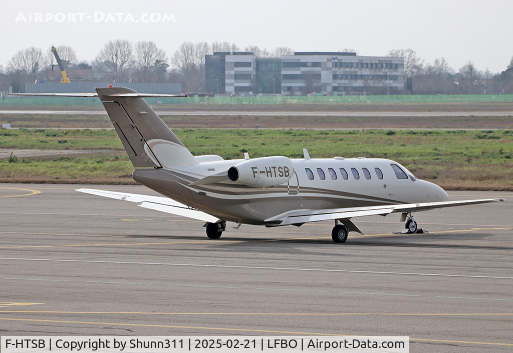 F-HTSB, 2008 Cessna 525B CitationJet CJ3 C/N 525B-0230, Parked at the General Aviation area...